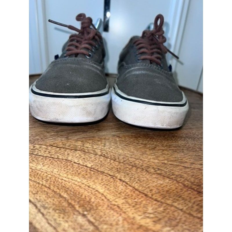 Vans Vans Era 59 Men's Size 9.5 Gray Canvas Leather Accent Size US 9.5 / EU 42-43 - 2 Thumbnail