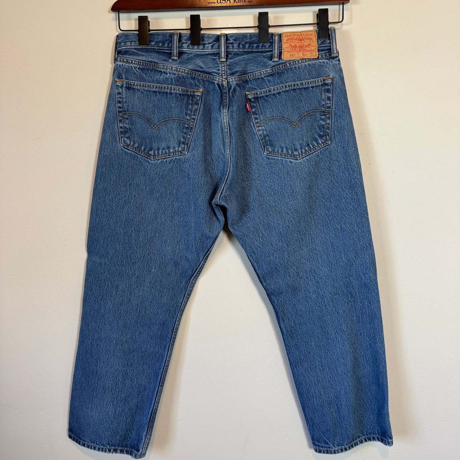 Levi's Archive Levi’s 501 Rigid Denim 40x30 Unisex Baggy Skater Size US 40 / EU 56 - 9 Thumbnail