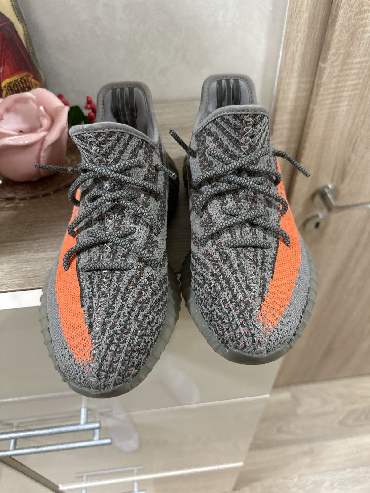 Adidas Yeezy 350 Beluga Reflective Size US 6.5 / EU 39-40 - 3 Thumbnail