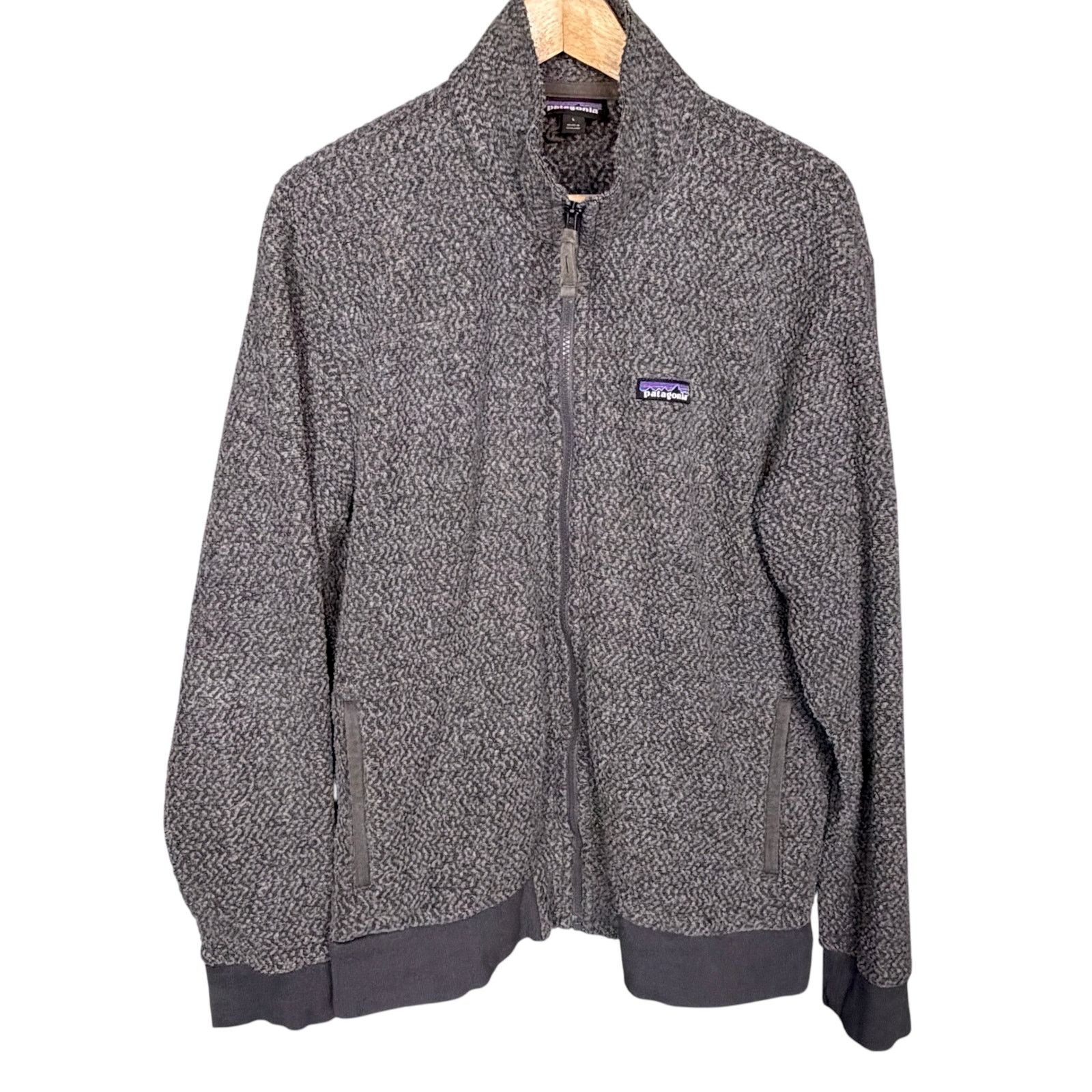 Patagonia Patagonia Men Large Woolyester Fleece Polyester Wool Jacket Size US L / EU 52-54 / 3 - 2 Thumbnail
