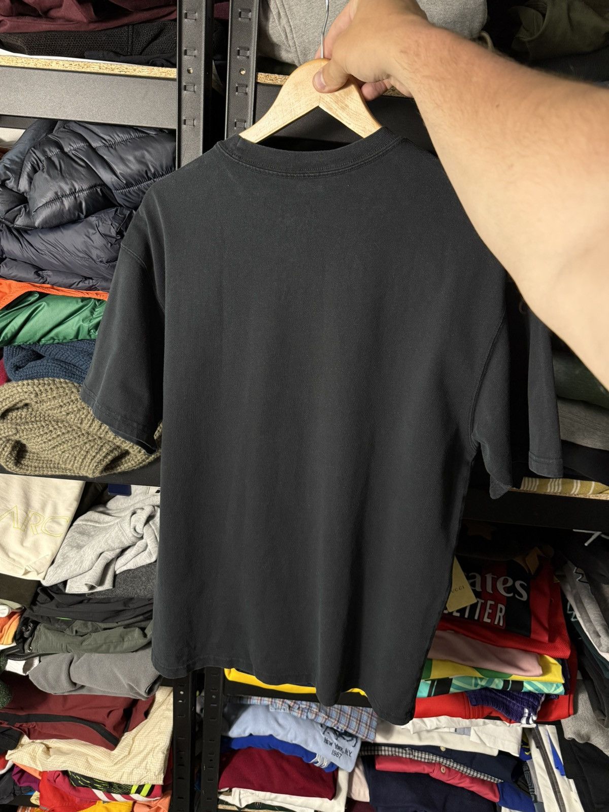 Nike Nike Vintage Style Wolf Moon Graphic Tee Washed Y2K Shirt M Size US M / EU 48-50 / 2 - 8 Thumbnail