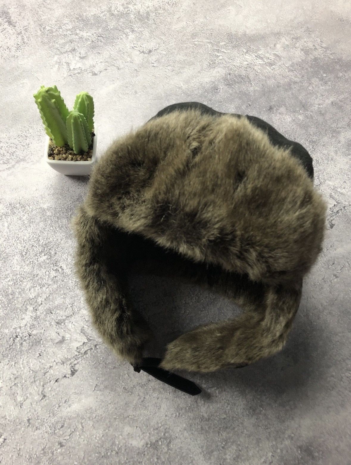 Japanese Brand USHANKA Hat Vintage Hype Mohair Streetwear Japans Style Y2k Size ONE SIZE - 1 Thumbnail