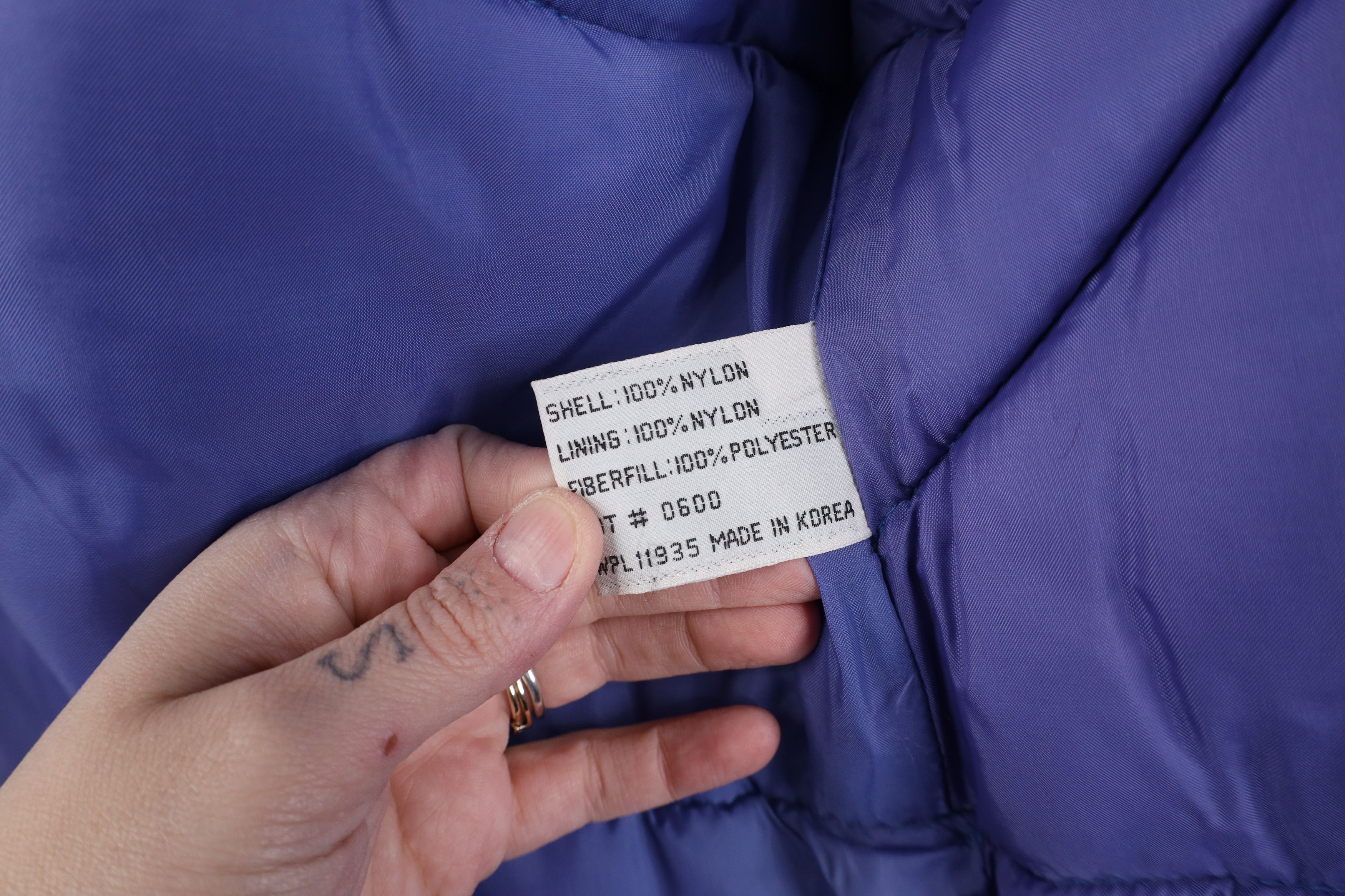 Vintage Vintage 70s Streetwear Button Puffer Vest Jacket Royal Blue Size US L / EU 52-54 / 3 - 11 Thumbnail