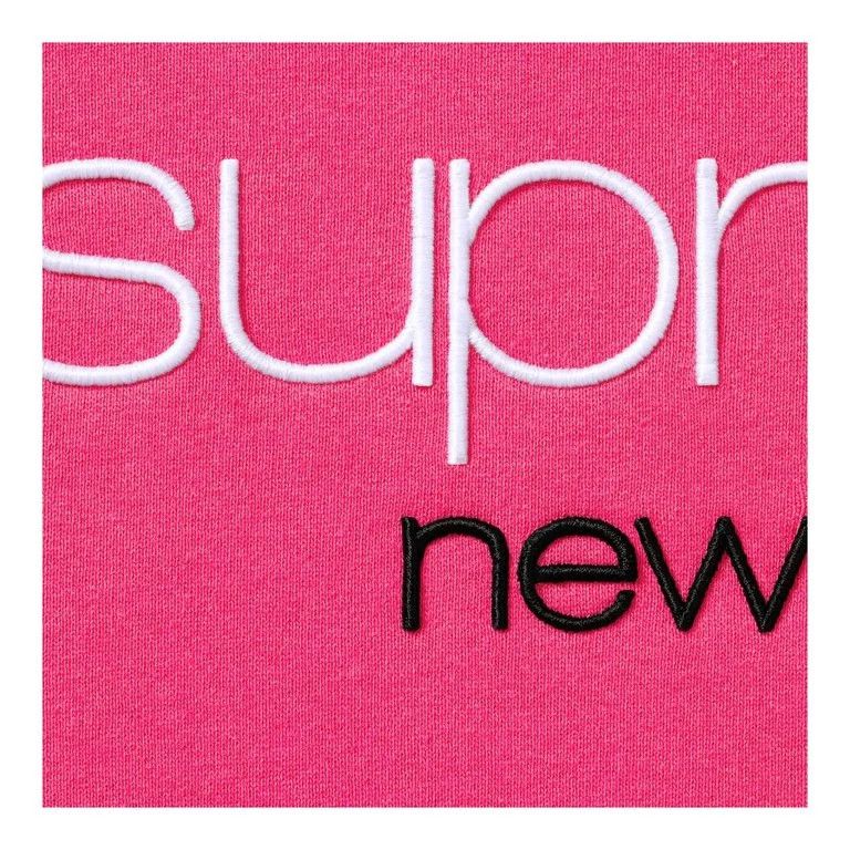 Supreme Supreme®️ Classic Logo Hooded Sweatshirt Bright Fuchsia SS26 Size US M / EU 48-50 / 2 - 2 Thumbnail