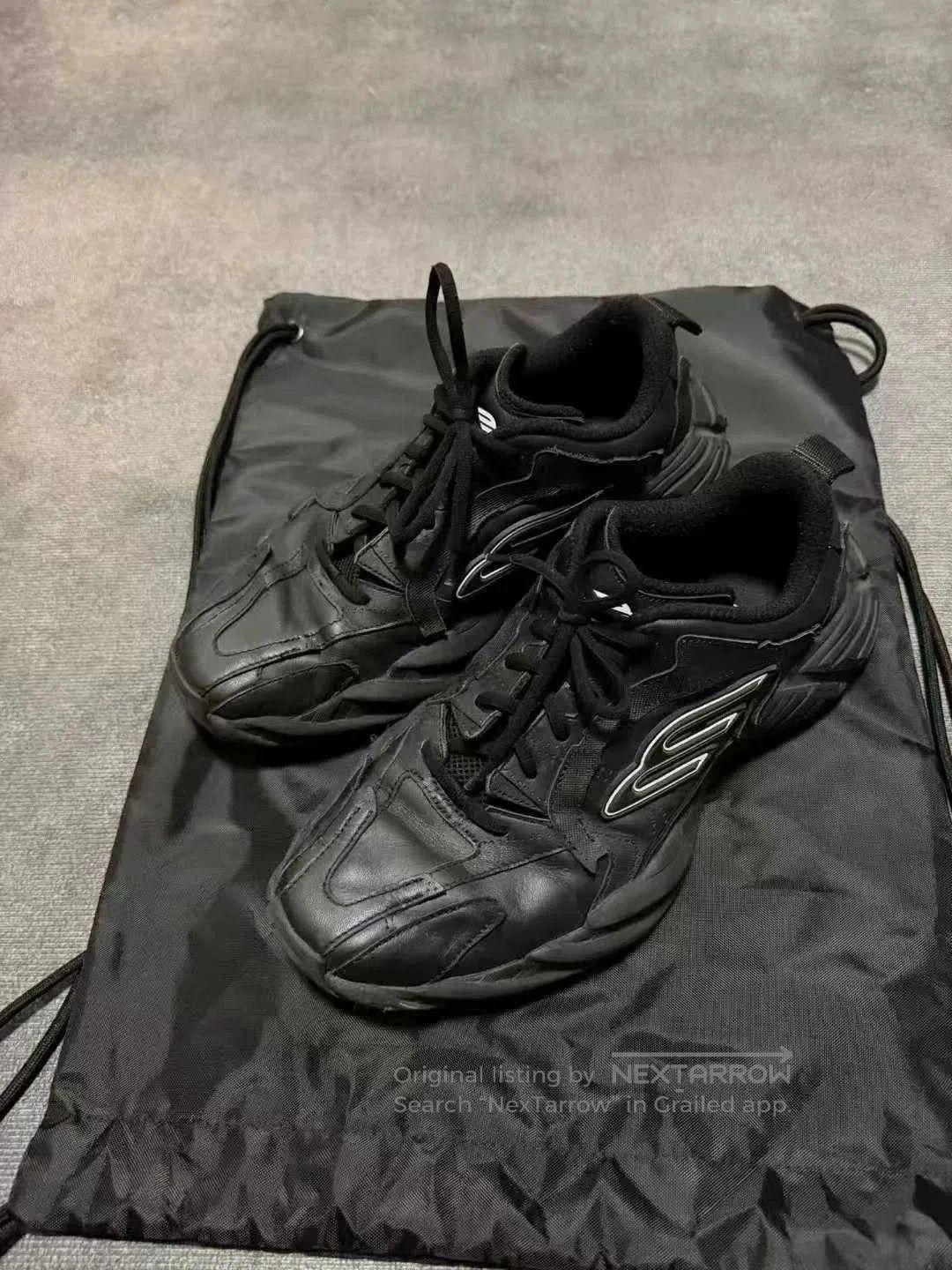 Balenciaga Balenciaga Monday 3B Sneakers in Black. Size US 7.5 / EU 40-41 - 1 Thumbnail