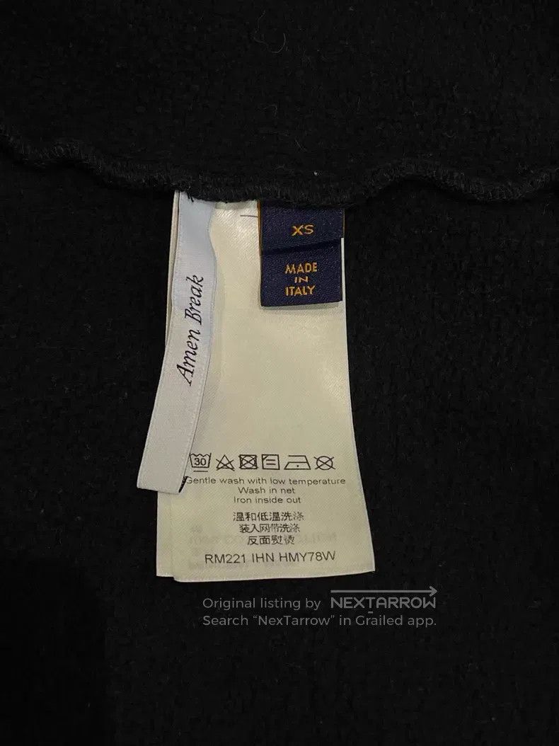 Louis Vuitton Louis Vuitton Black Hoodie Size US XS / EU 42 / 0 - 6 Thumbnail