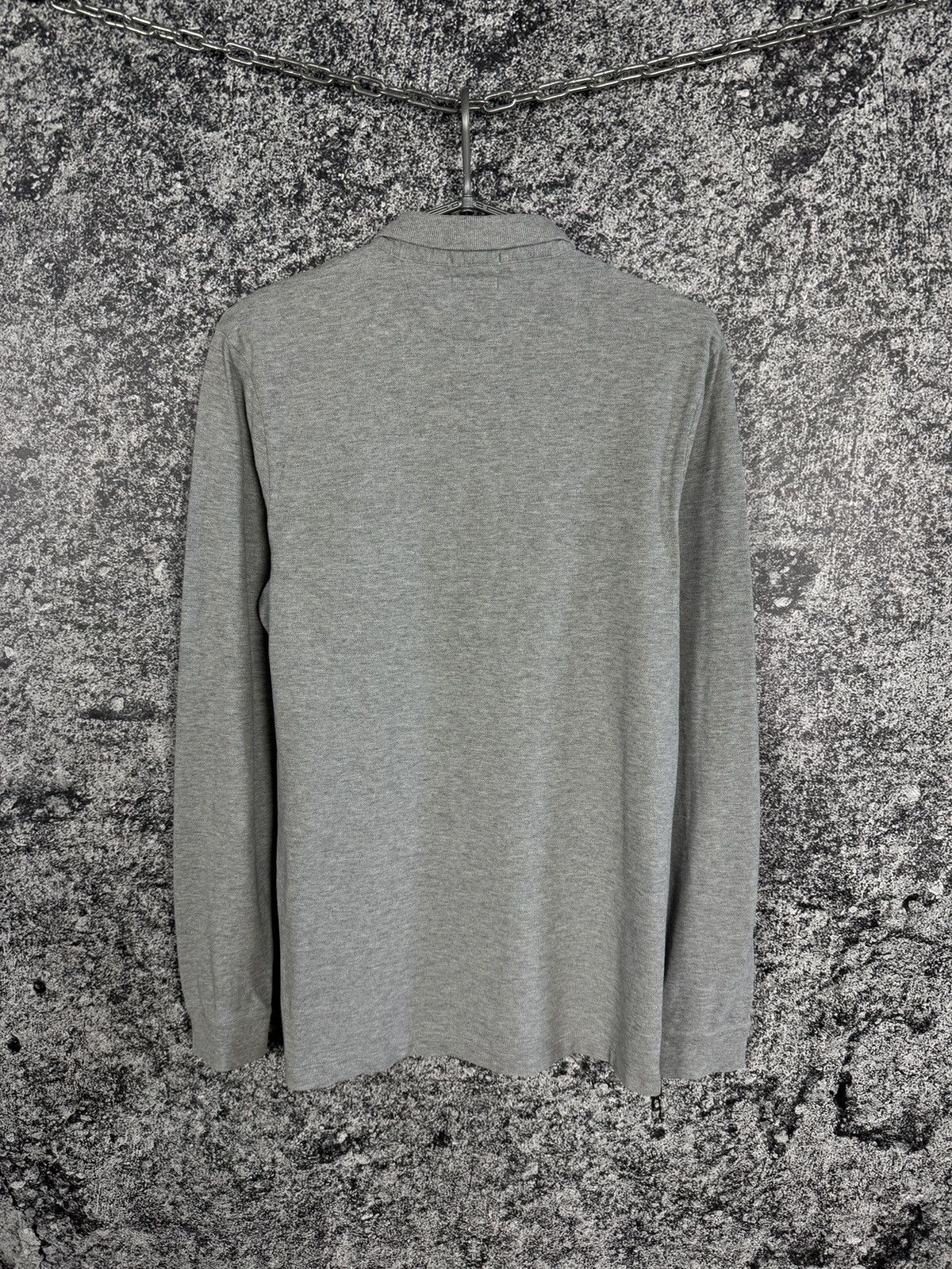 Allsaints Allsaints Sandringham Long Sleeve Polo Shirt Luxury Size M Size US M / EU 48-50 / 2 - 10 Thumbnail