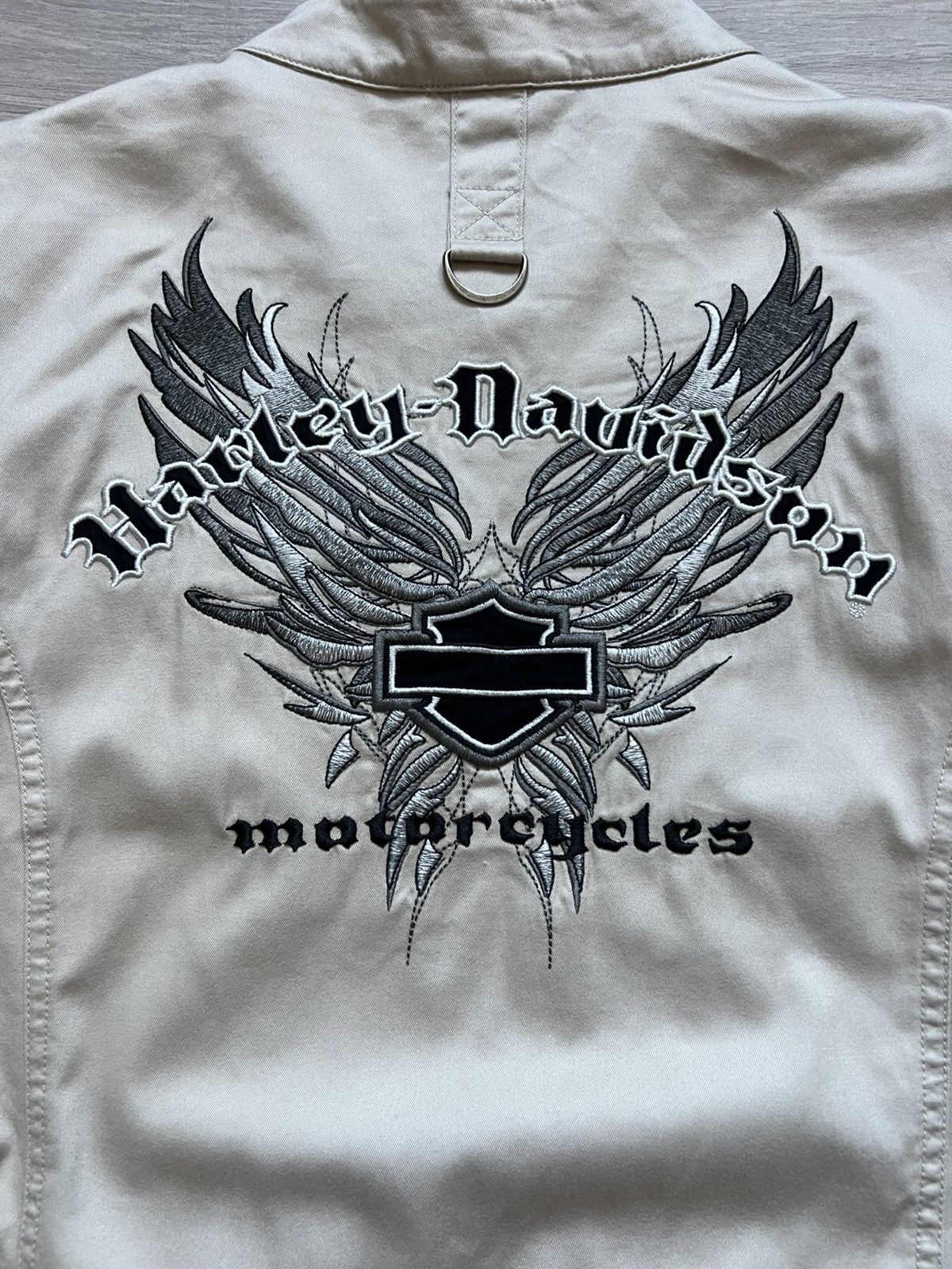 Harley Davidson Vintage Harley-Davidson Motorcycles Big Logo Jacket Size US L / EU 52-54 / 3 - 10 Thumbnail