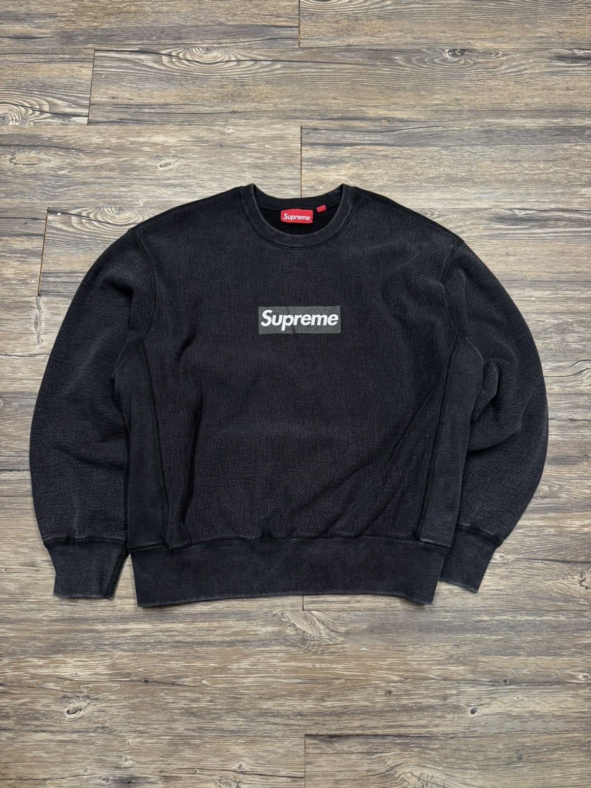 Supreme Supreme SS25 Faded Box Logo Crewneck Size US S / EU 44-46 / 1 - 1 Thumbnail