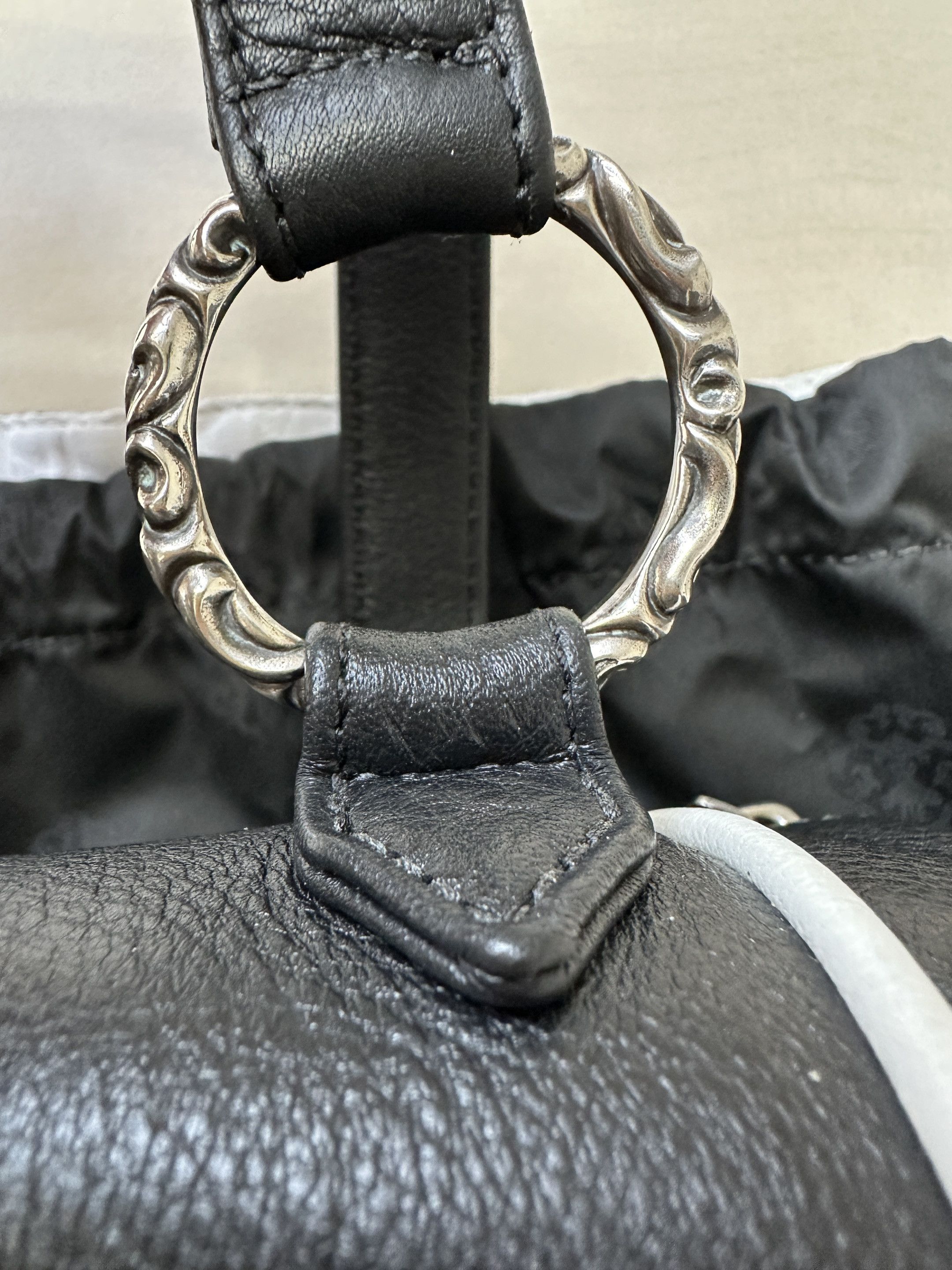 Chrome Hearts Chrome Hearts Small Leather Boston Duffel Bag Size ONE SIZE - 13 Thumbnail
