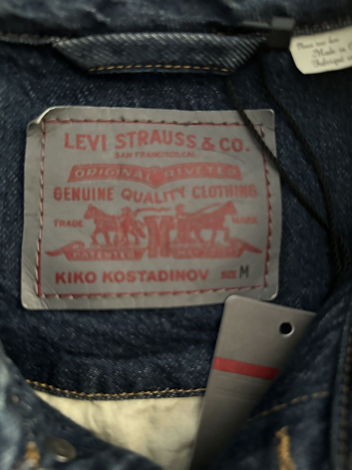 Kiko Kostadinov × Levi's Kiko Kostadinov Levis Denim Jacket Size US M / EU 48-50 / 2 - 4 Thumbnail