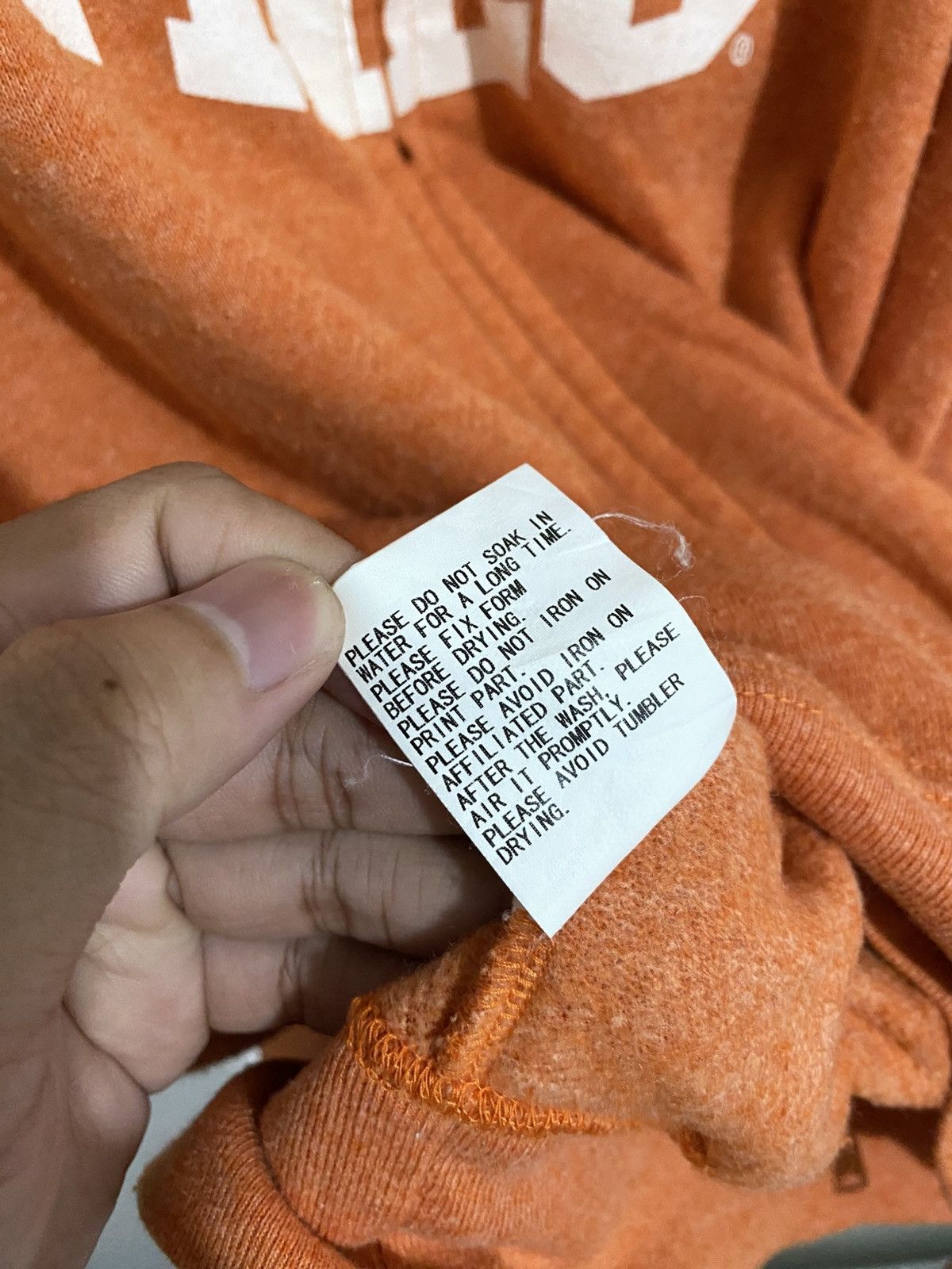 Bape Bape BabyMilo Orange Hoodie 2000s Size US L / EU 52-54 / 3 - 12 Thumbnail