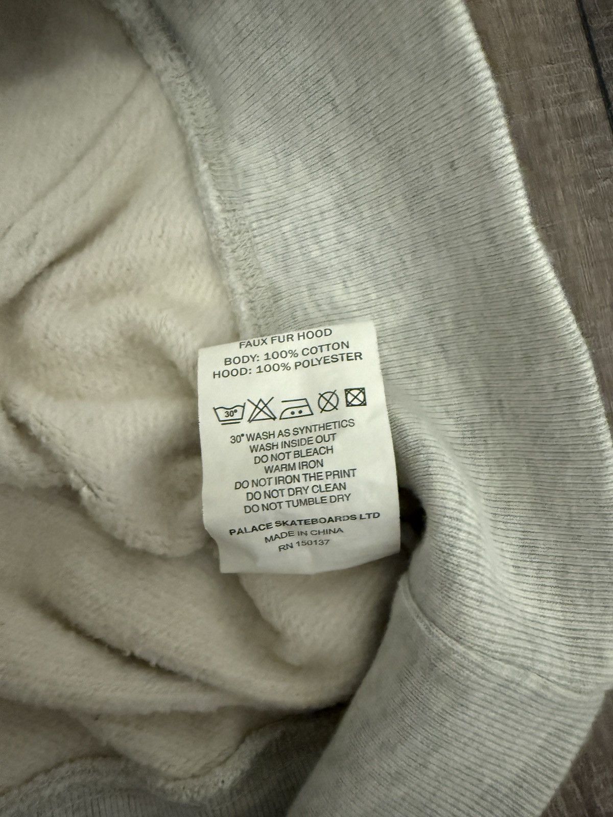 Palace Palace Faux Fur Hood Hoodie Size US XL / EU 56 / 4 - 6 Thumbnail