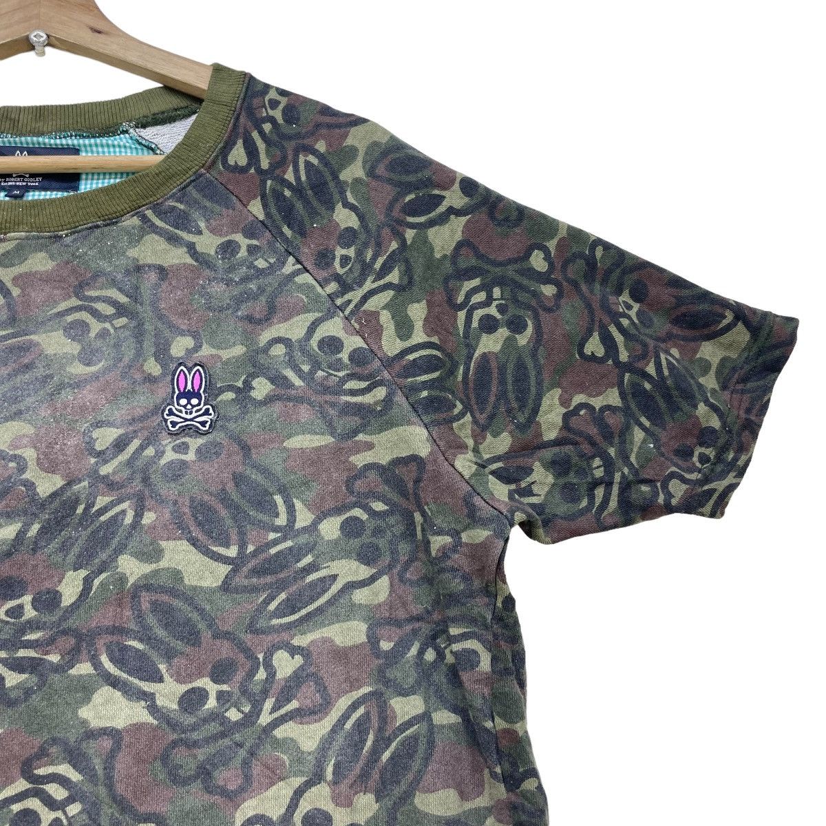 Japanese Brand × Psycho Bunny Robert Godley Psycho Bunny Full Print Shirt Size US S / EU 44-46 / 1 - 6 Thumbnail