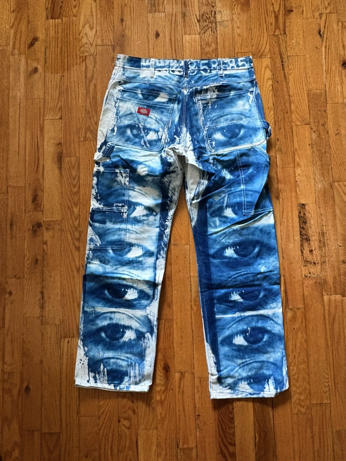 85NYC Cyanotype Graphic Dickies