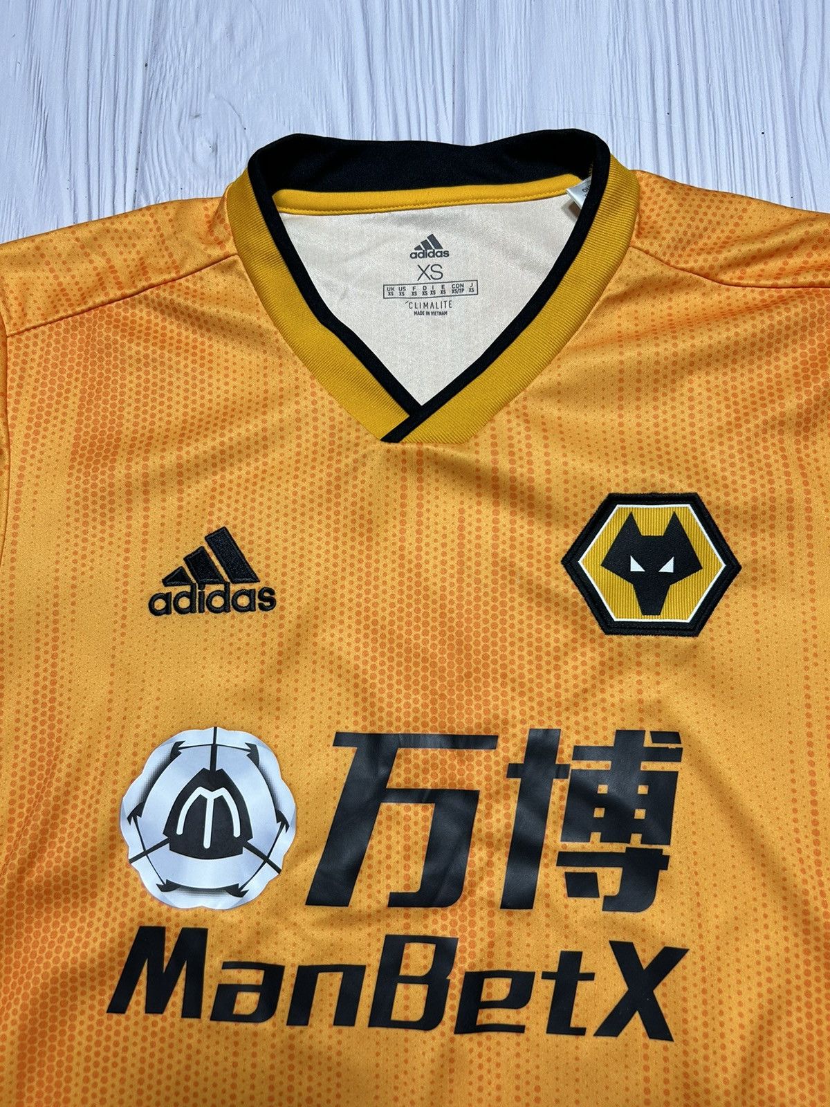 Adidas Wolverhampton 2019/20 Adidas Soccer Jersey Size XS Size US XS / EU 42 / 0 - 4 Thumbnail