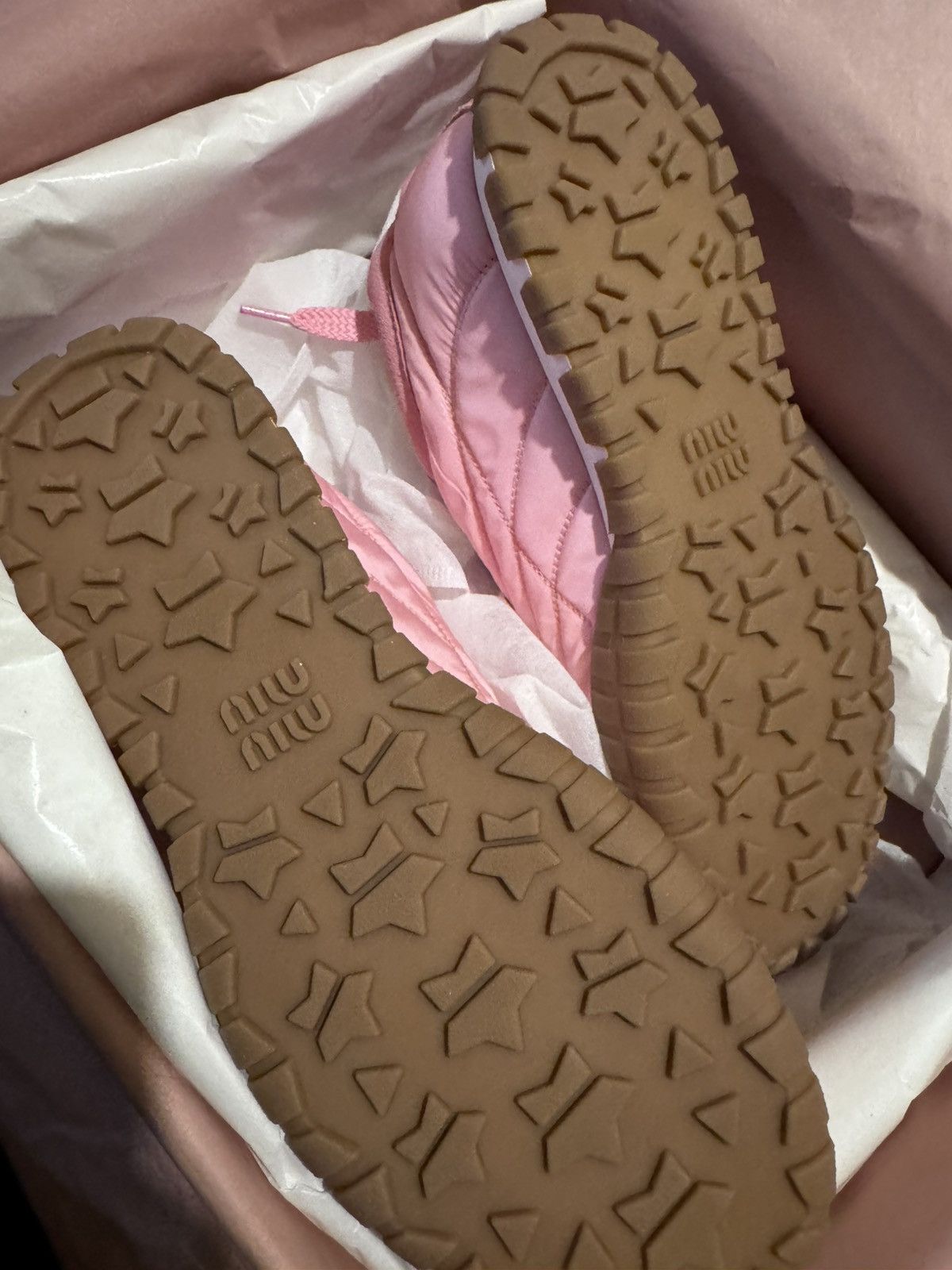 Miu Miu Miu Miu Gymnasium Technical Fabric and Suede Sneakers Size US 7.5 / IT 37.5 - 5 Thumbnail