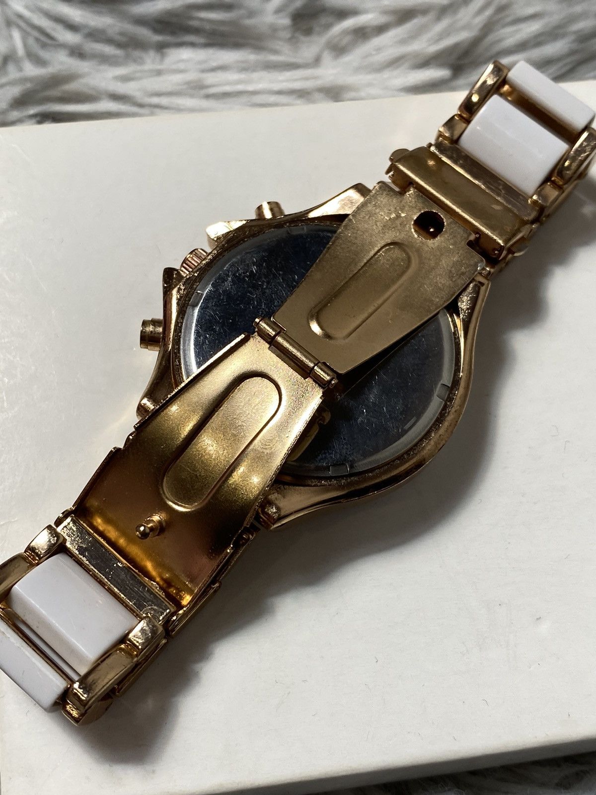 Japanese Brand Elegant Rose Gold Chronograph | Japanese Design Size ONE SIZE - 9 Thumbnail