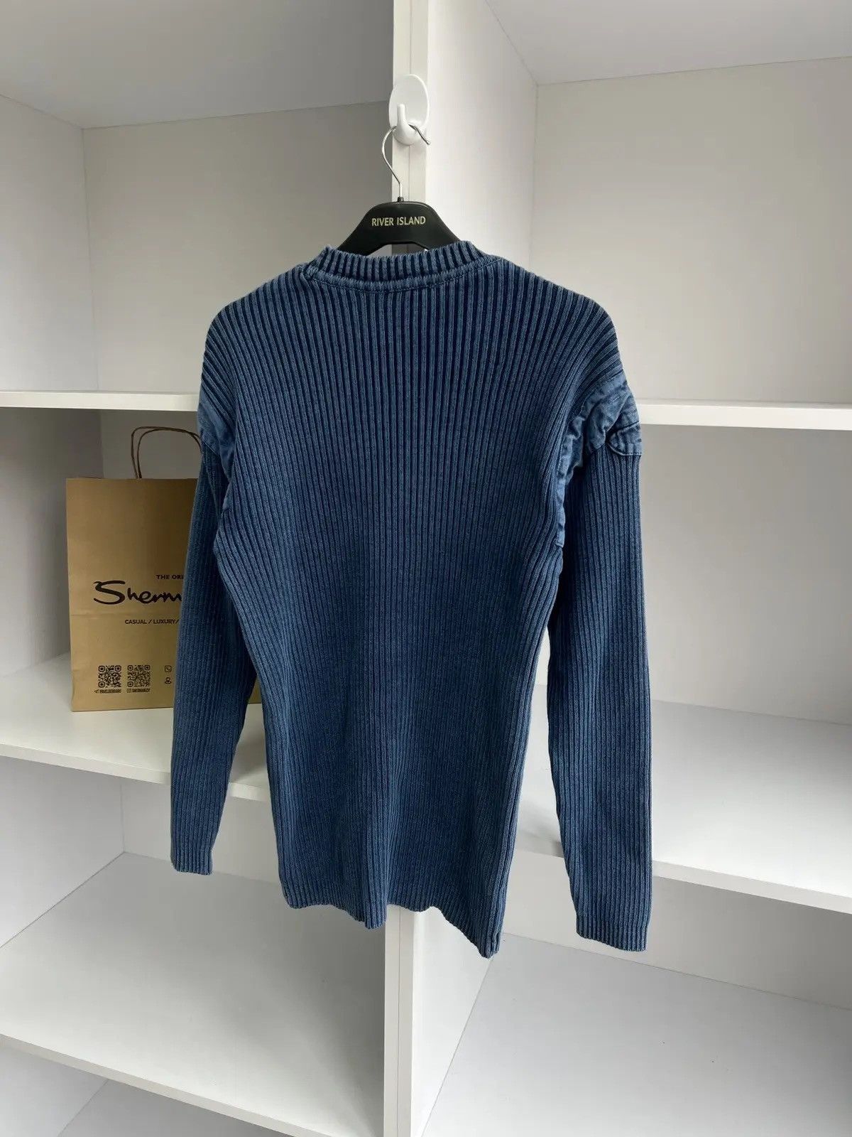 Designer × Diesel × Vintage Vintage Diesel Archival Y2K Japanese Style Sweater Size US L / EU 52-54 / 3 - 9 Thumbnail