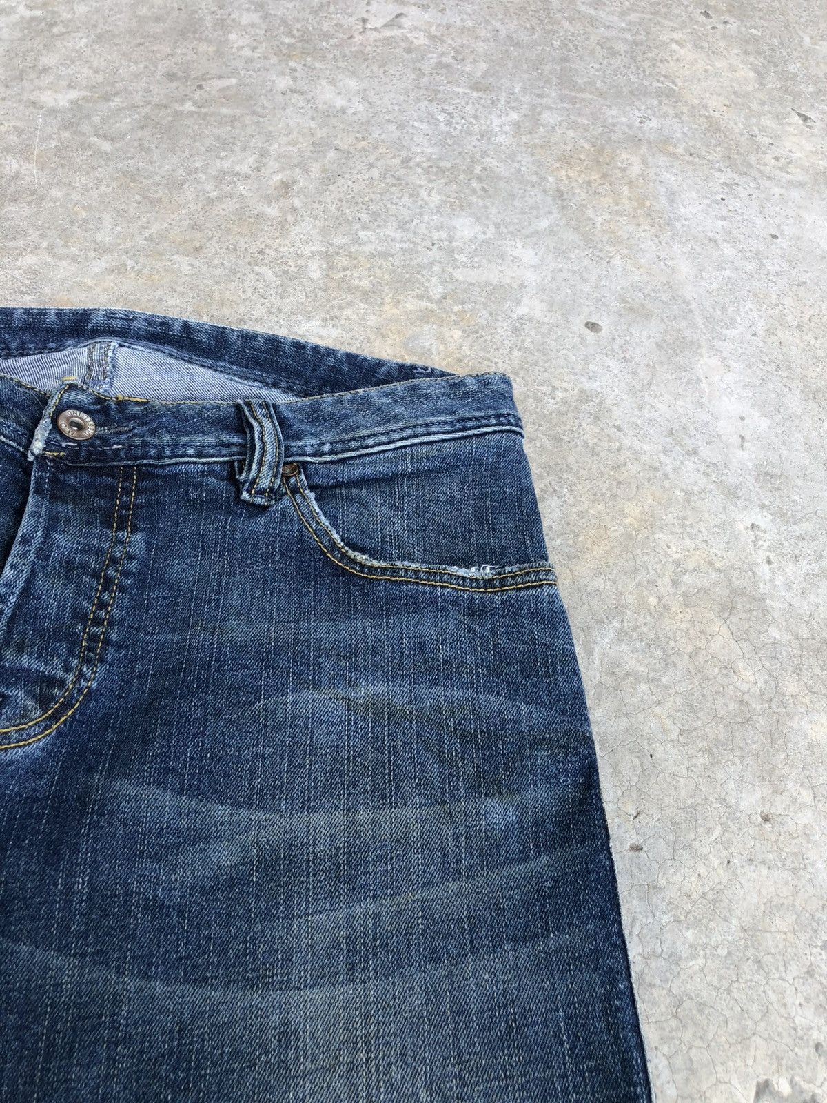 If Six Was Nine Japanese Diesel Flared Jeans Distressed Jeans Size US 32 / EU 48 - 14 Thumbnail