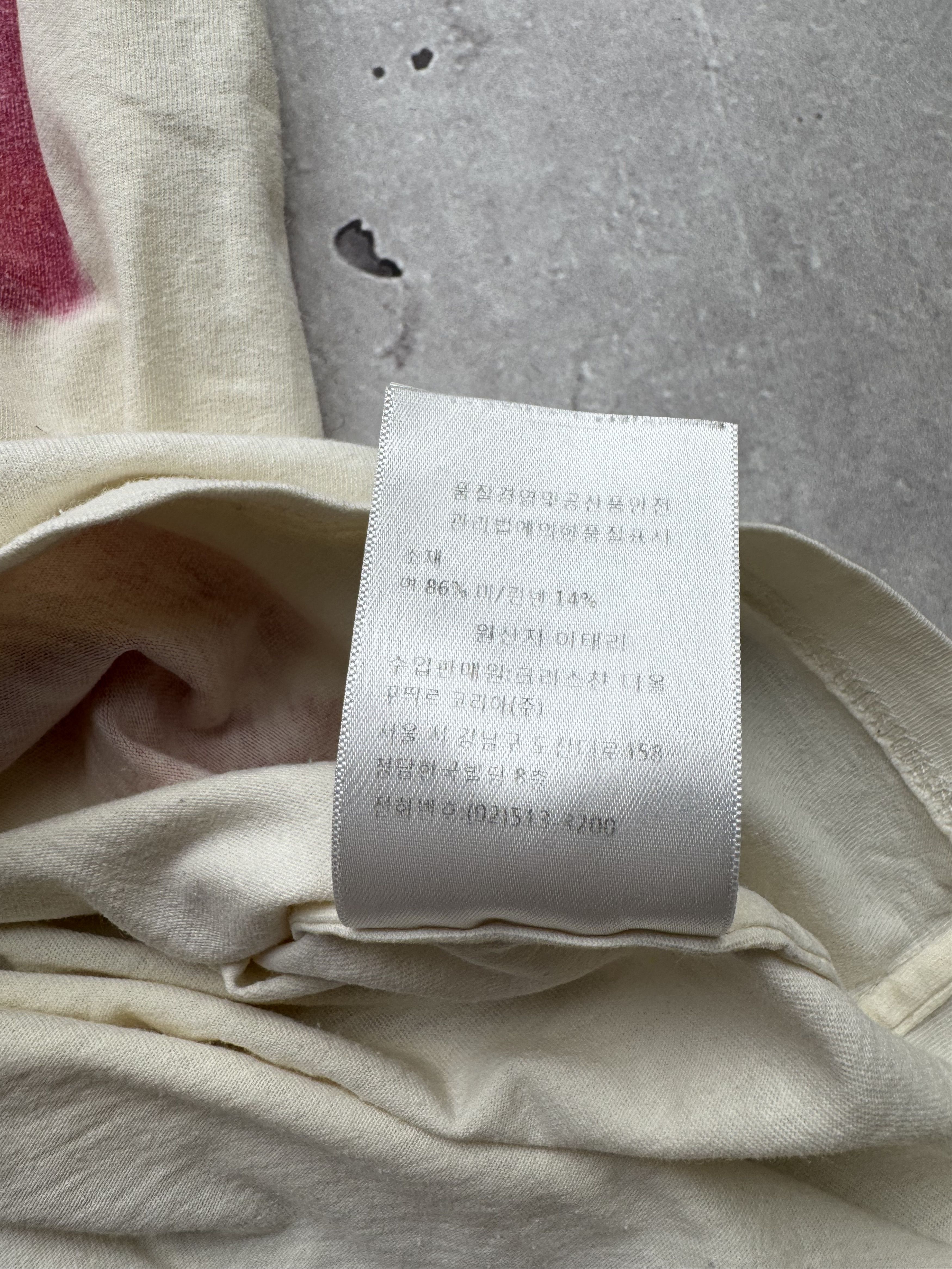 Other Christian Dior x Sarah Shipman Vintage Worn T-Shirt Size S / US 4 / IT 40 - 10 Thumbnail