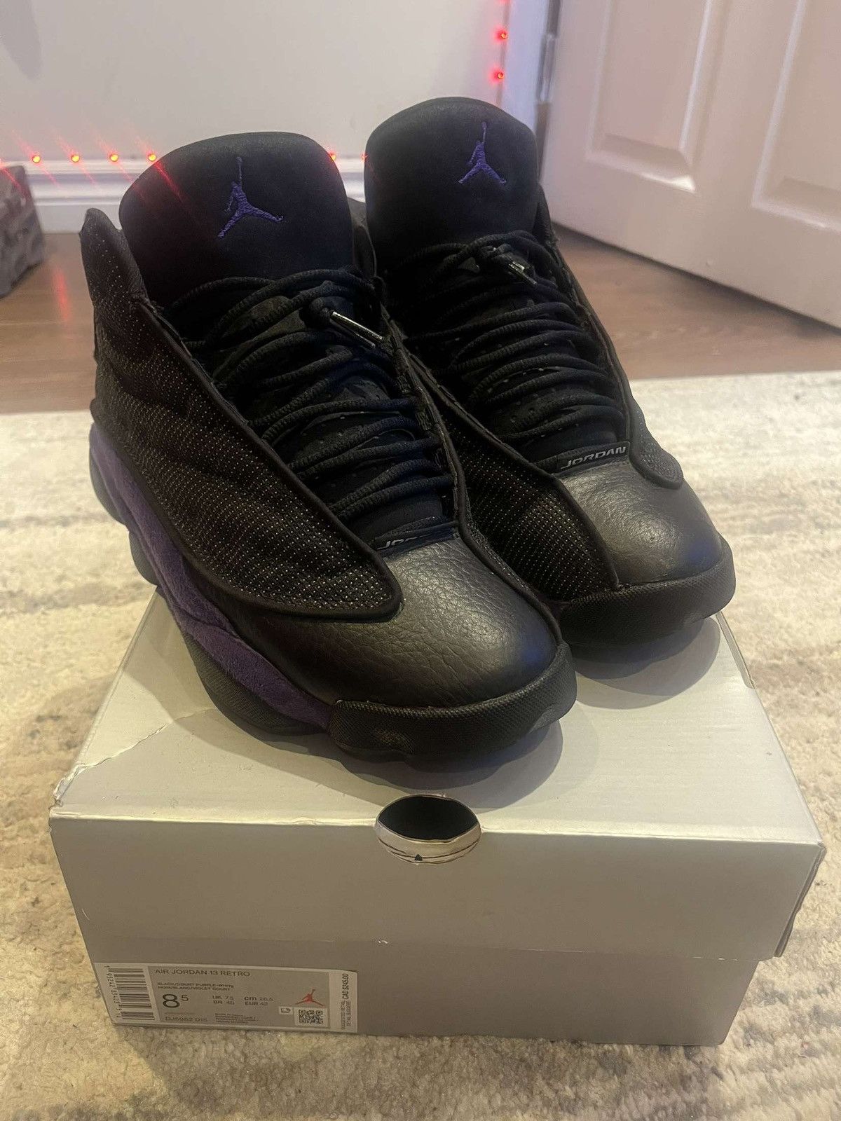 Jordan Brand × Nike Air Jordan Retro 13’ Court Purple Size US 8.5 / EU 41-42 - 1 Thumbnail