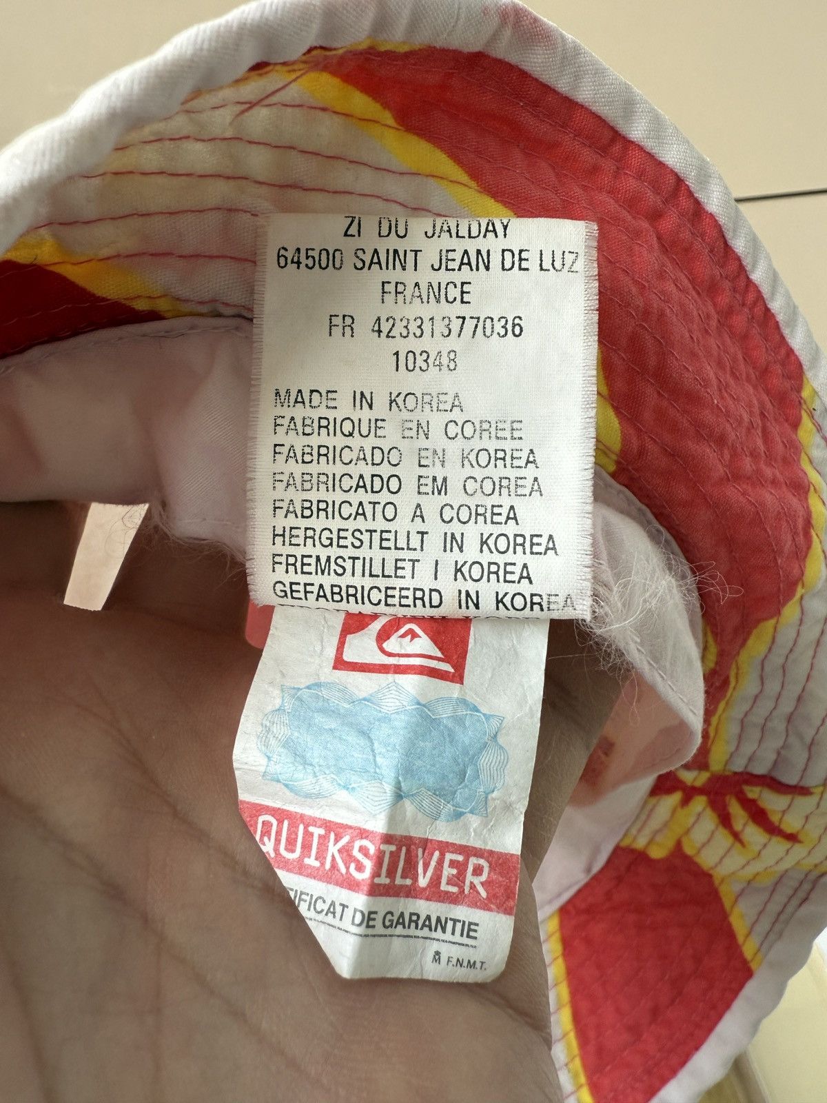 Quiksilver Vintage Quiksilver Bucket Hat WMNS Korea Size ONE SIZE - 16 Thumbnail