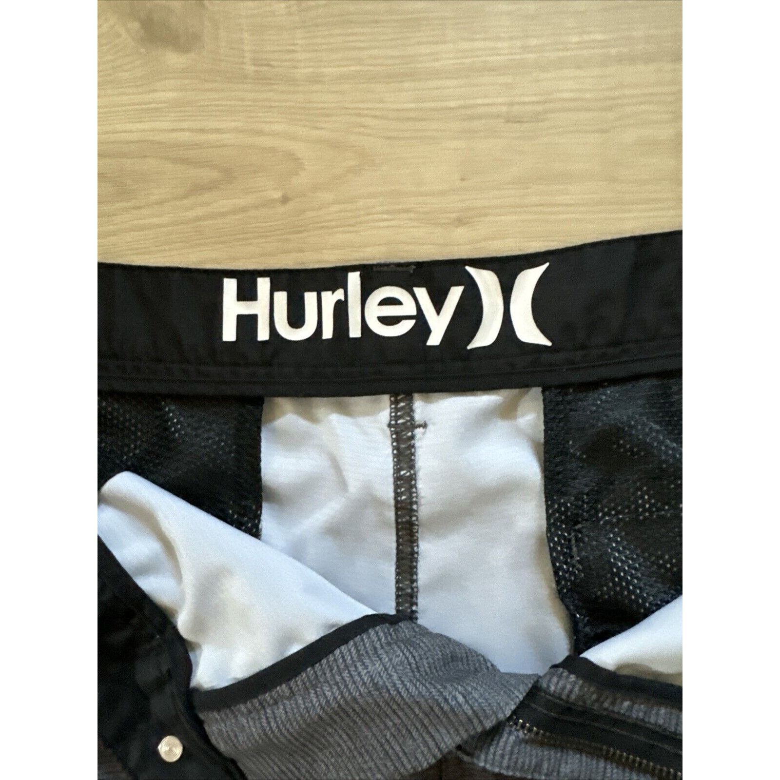 Hurley HURLEY Shorts Mens 36 Grey Hybrid Chino Wicking Casual Size US 36 / EU 52 - 3 Thumbnail