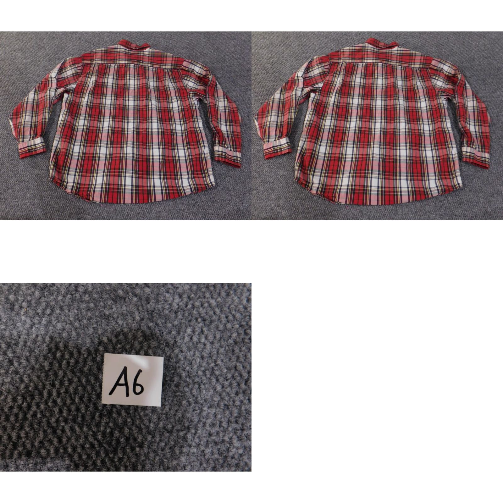 Disney Disney Mickey Mouse Shirt Mens Large Button-Up Red Embroidered Collared Vintage Button-Down Cotton Shirt Size US L / EU 52-54 / 3 - 9 Thumbnail