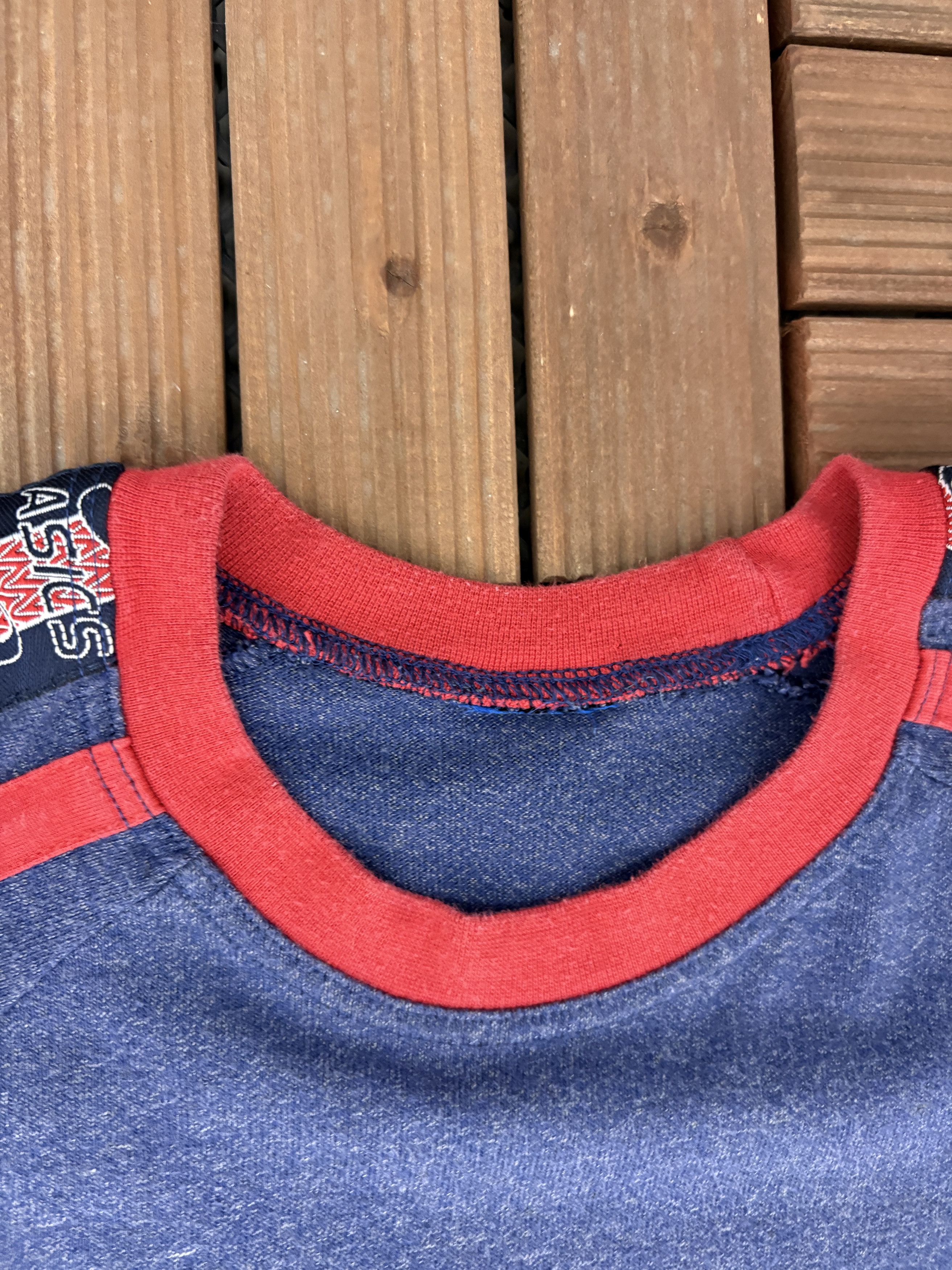 Asics Asics Small Embroidered Logo Vintage Blue T-Shirt Tee Size US L / EU 52-54 / 3 - 4 Thumbnail