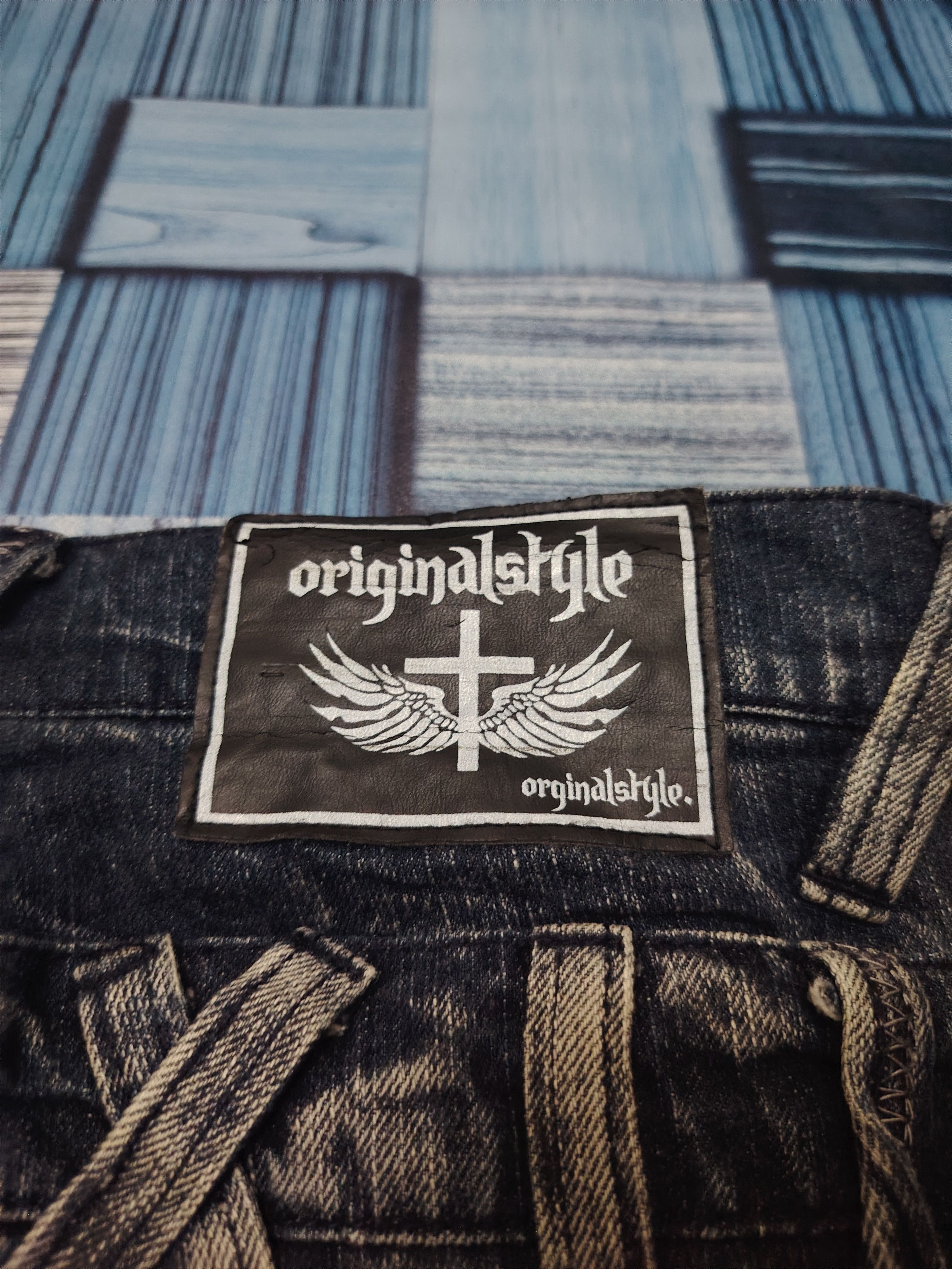 Who Decides War Japanese Originalstyle Double Waist Distressed jeans Patches Size US 30 / EU 46 - 20 Thumbnail