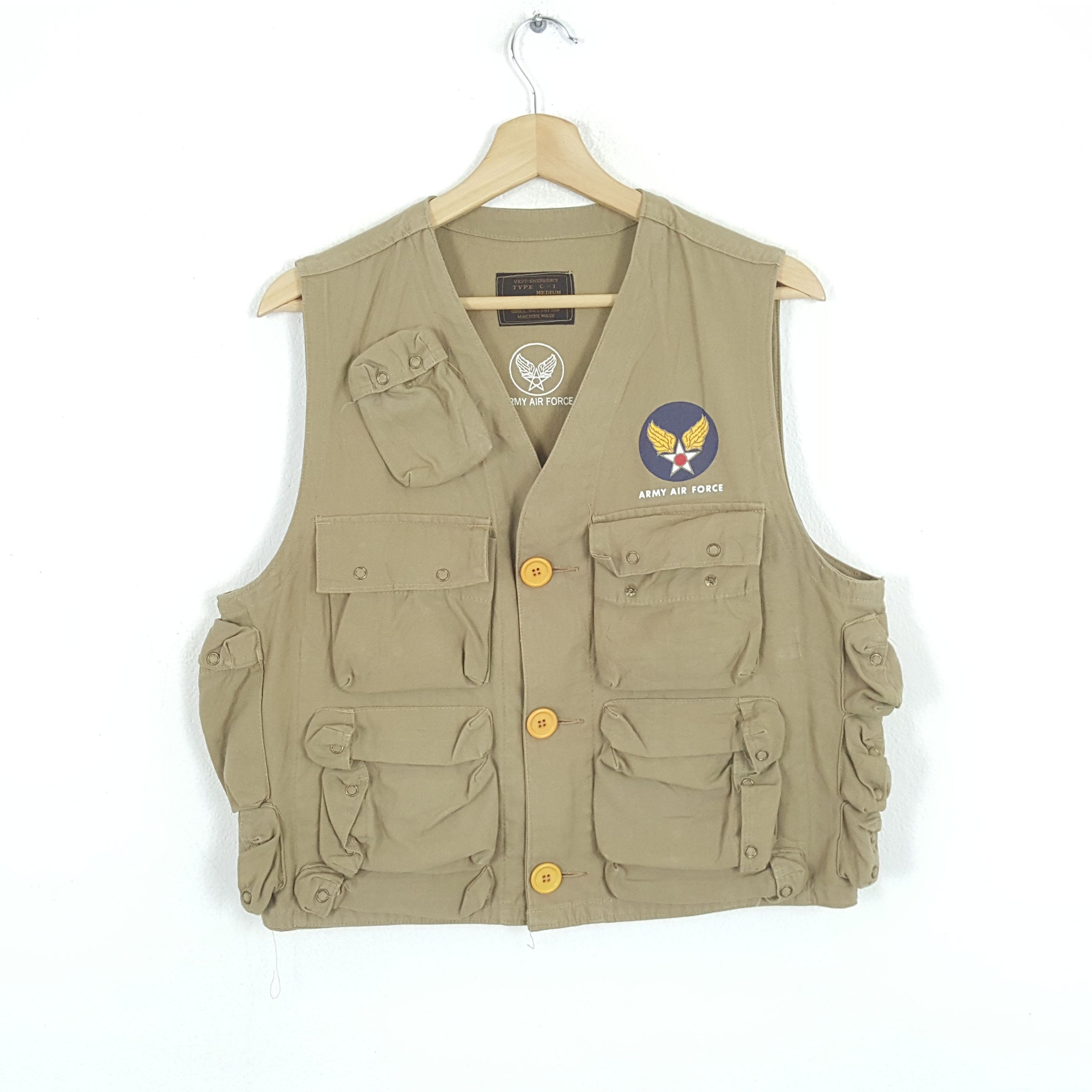 Vintage Vintage ARMY AIR FORCE American Military Vest Size US M / EU 48-50 / 2 - 1 Thumbnail