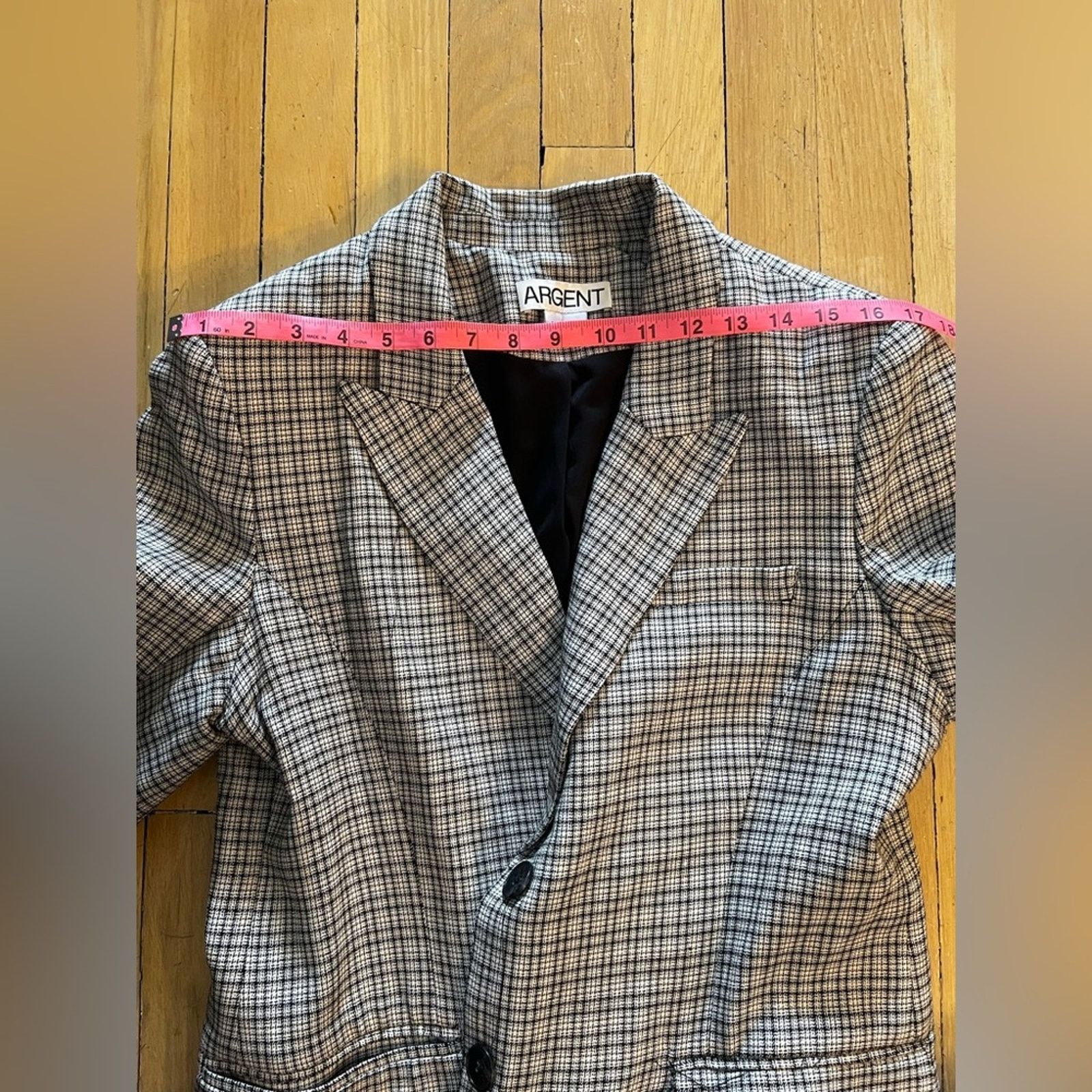 Other ARGENT checkered blazer size 12 Size XL / US 12-14 / IT 48-50 - 2 Thumbnail