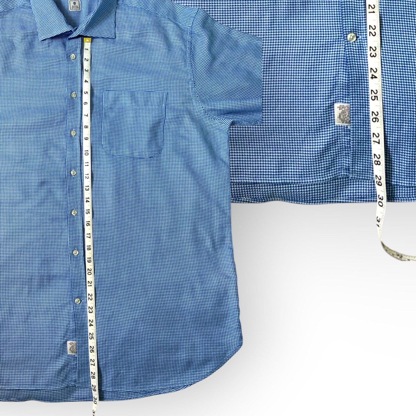 Peter Millar Peter Millar Button Down X Large Long Sleeve Collared Shirt Size US XL / EU 56 / 4 - 13 Thumbnail