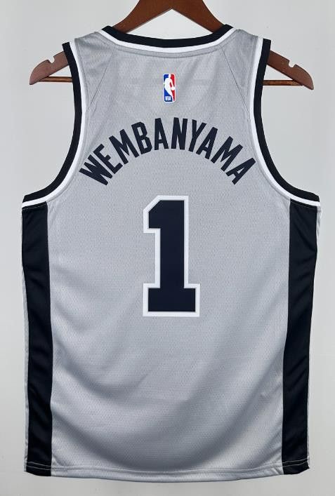 NBA 21 San Antonio Spurs #1 Wembanyama Jersey Size US S / EU 44-46 / 1 - 2 Thumbnail