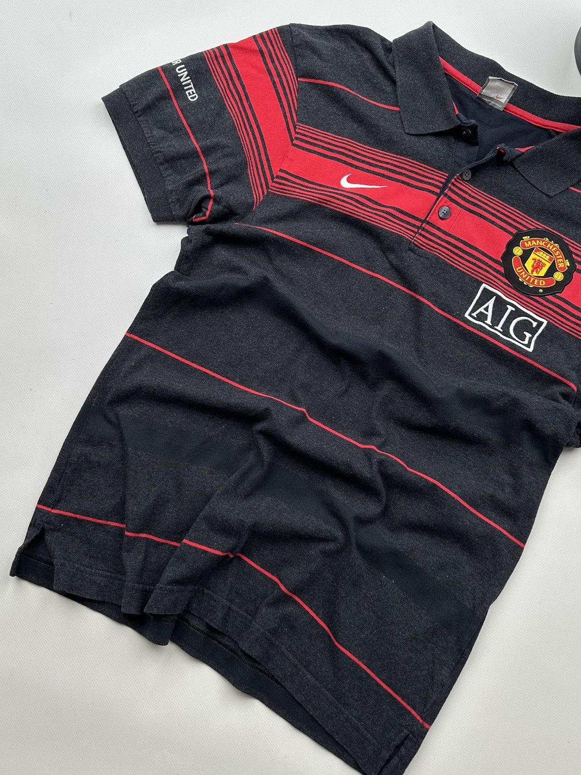 Japanese Brand × Nike Nike Manchester United Vintage T-Shirt Size US M / EU 48-50 / 2 - 2 Thumbnail