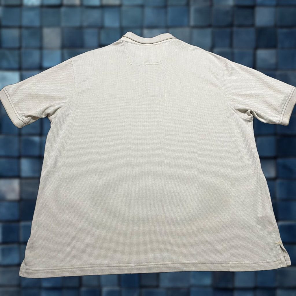 Tommy Bahama Tommy Bahama Polo Shirt Mens XL Beige Short Sleeve Modal Outdoor Shirt Adults Beige Logo 90s Classic Outdoor Golf Mens Size US XL / EU 56 / 4 - 1 Thumbnail