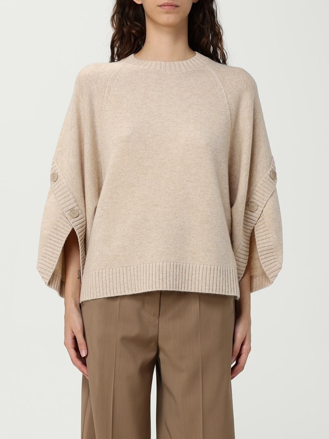 Max Mara Max Mara Sweater Woman Sand Size M / US 6-8 / IT 42-44 - 1 Thumbnail