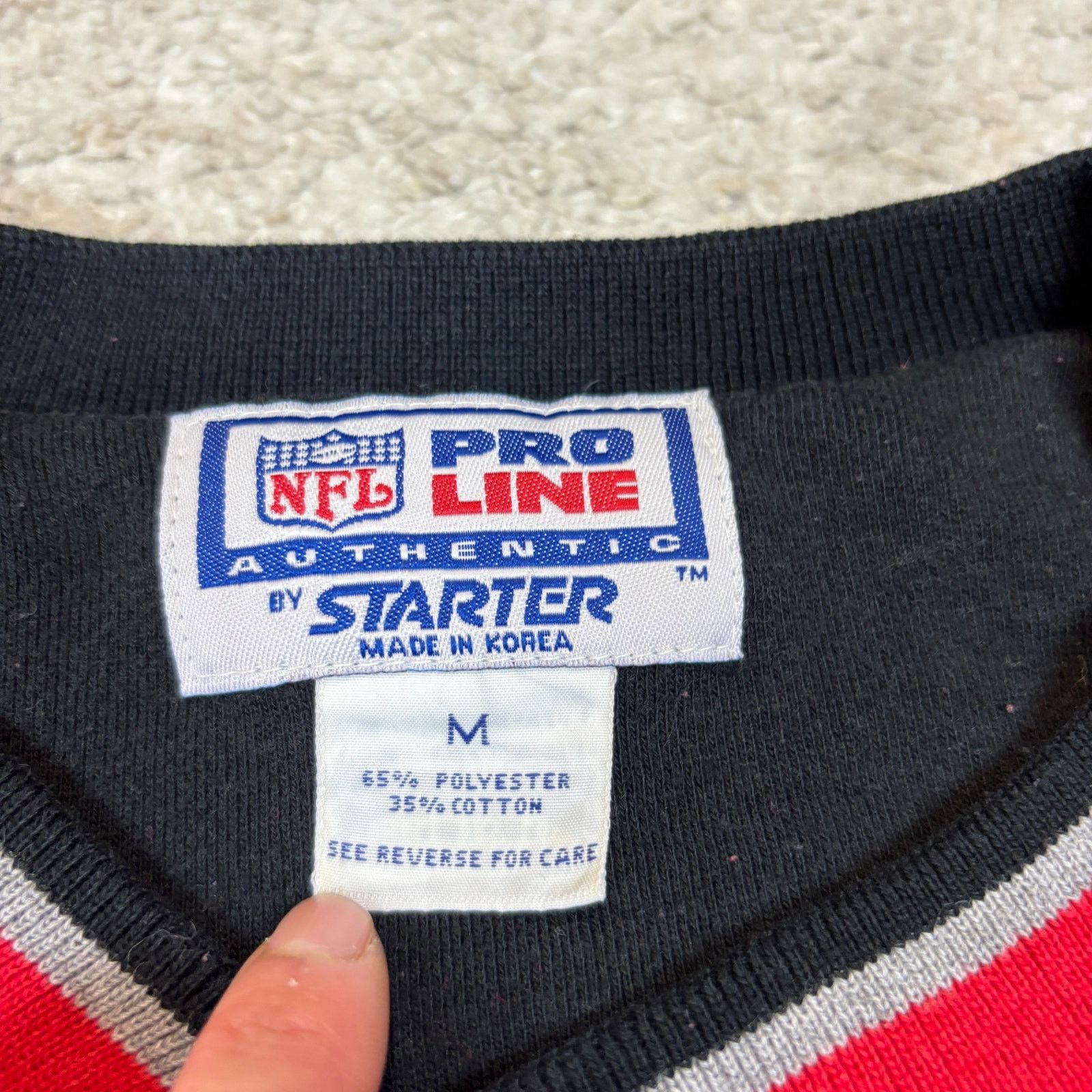 NFL × Starter × Vintage VTG 90s Starter Pro Line San Francisco 49ers Sweatshirt Med Size US M / EU 48-50 / 2 - 4 Thumbnail