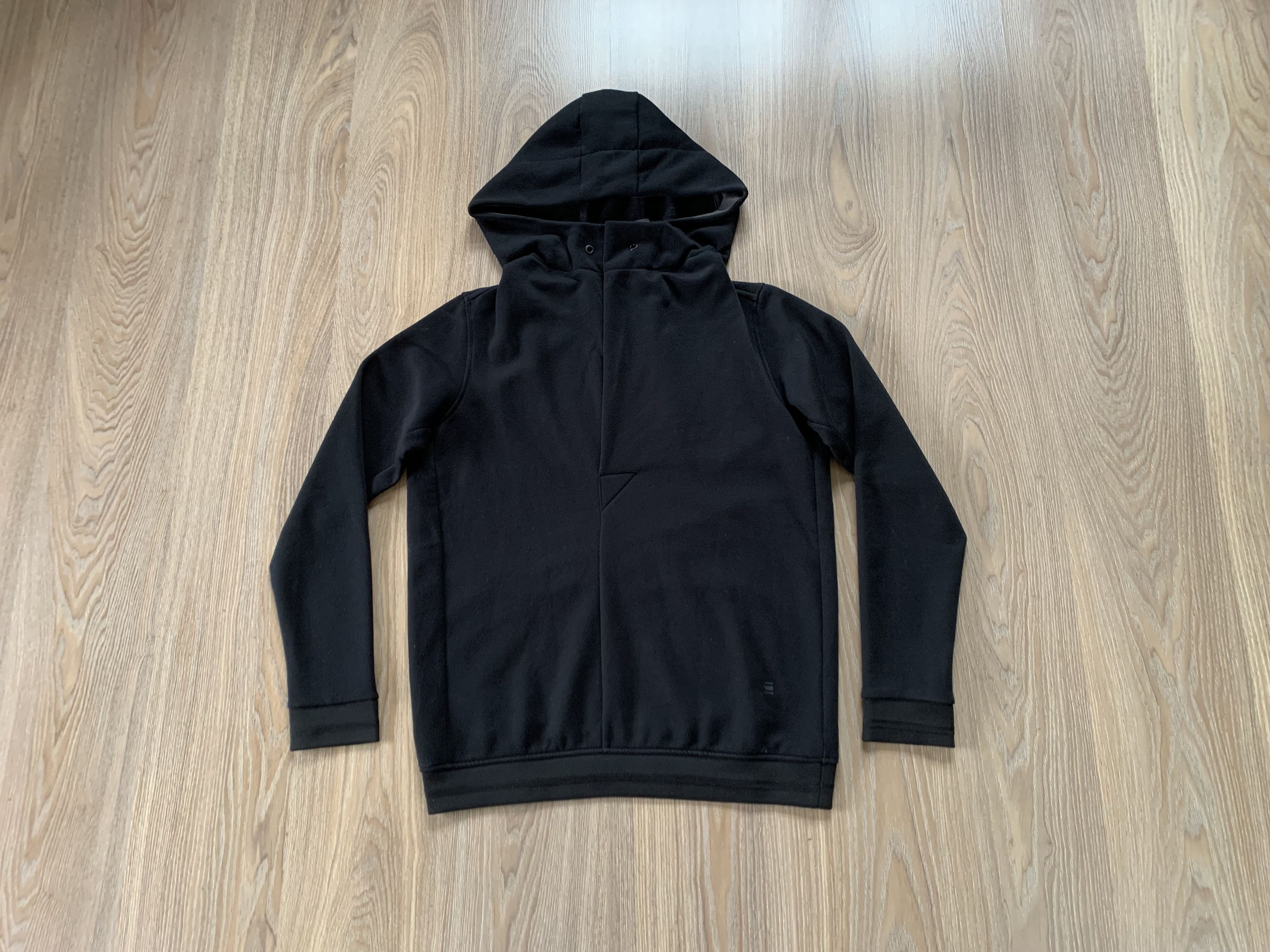 Designer × G-Star Womens G-Star Raw Xarin Slim Drapy Hdd Black Hoodie Size XL / US 12-14 / IT 48-50 - 9 Thumbnail
