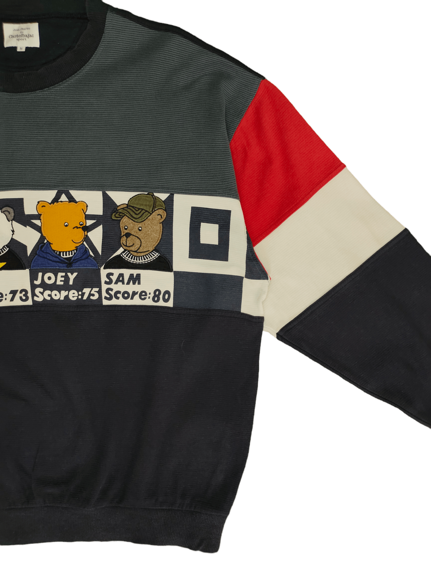 Jean Charles De Castelbajac 90s Jean Charles De Castelbajac World Championship Sweatshir Size US XL / EU 56 / 4 - 4 Thumbnail
