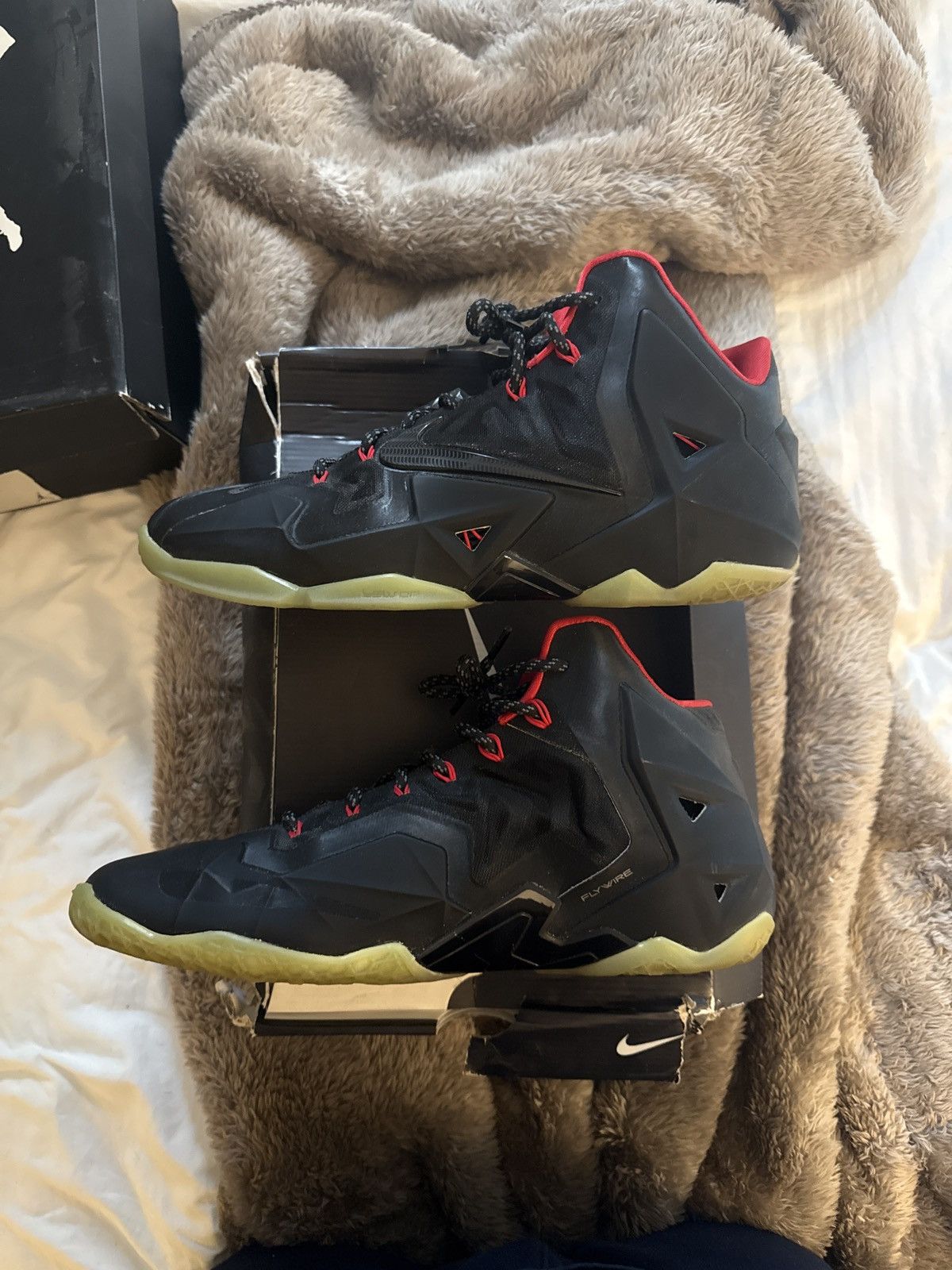 Nike Lebron 11 “yeezy” custom made Size US 12 / EU 45 - 1 Thumbnail