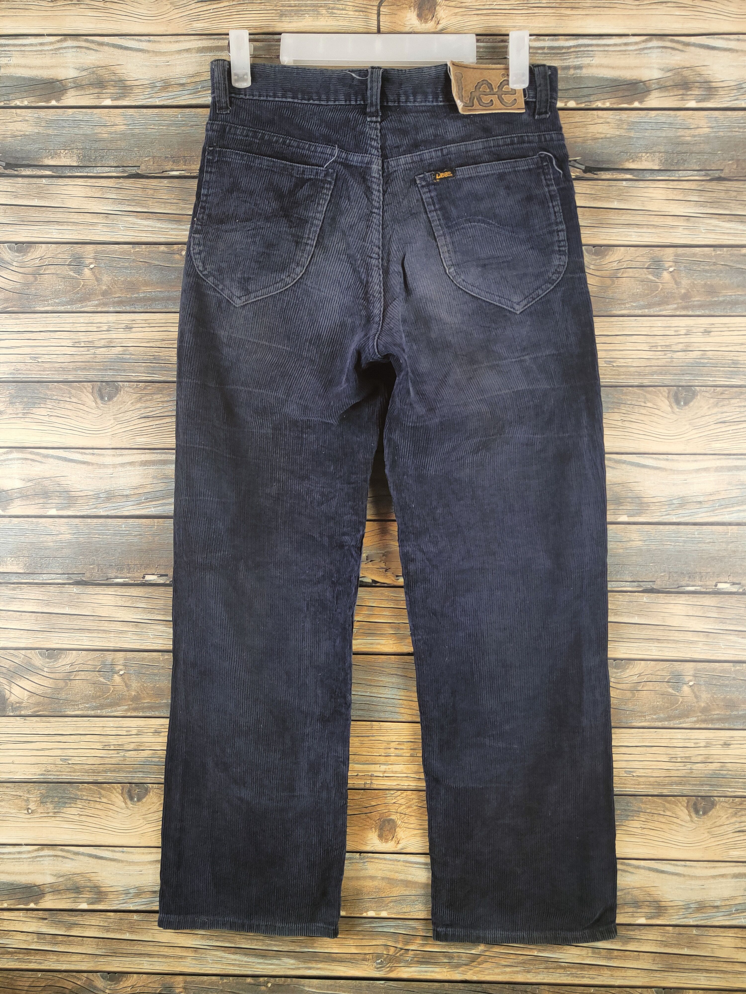 Lee DL Lee Navy Vintage Corduroy cargo Pants #46-342 Size US 28 / EU 44 - 7 Thumbnail