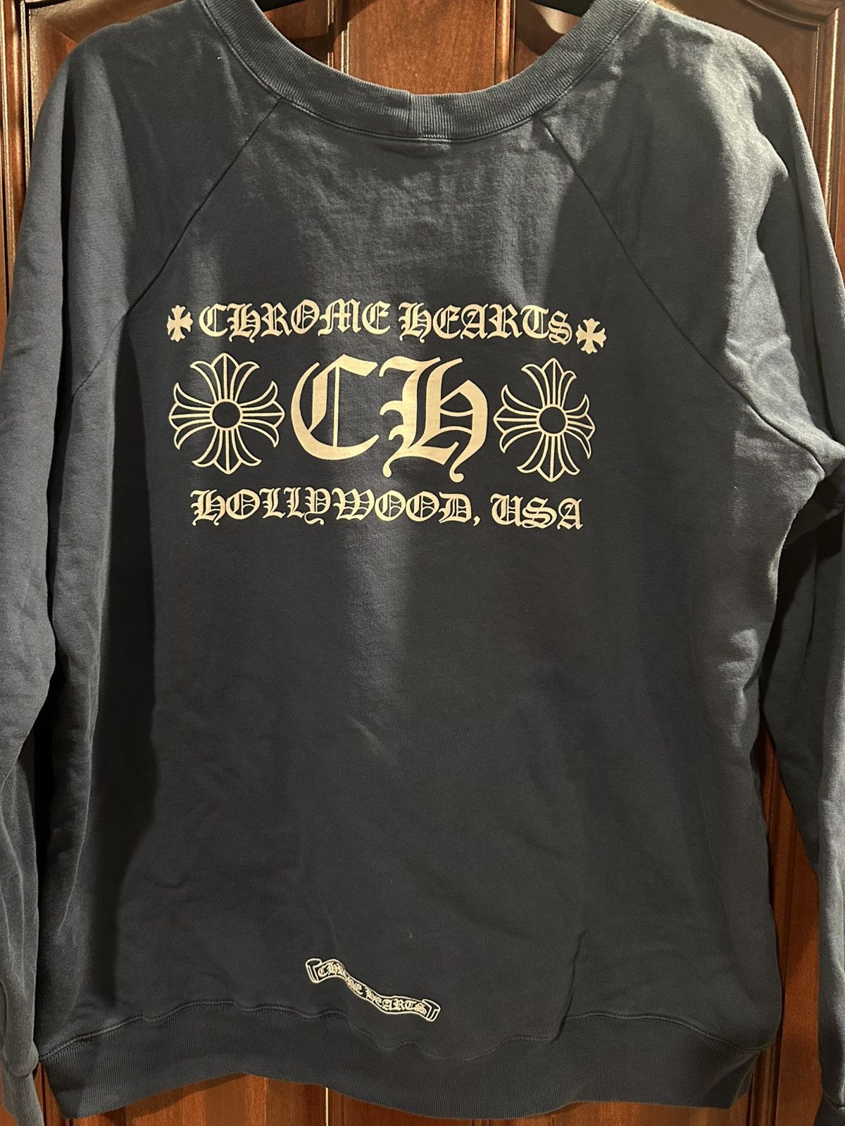 Chrome Hearts Chrome Hearts Patch Crewneck Size US L / EU 52-54 / 3 - 2 Thumbnail