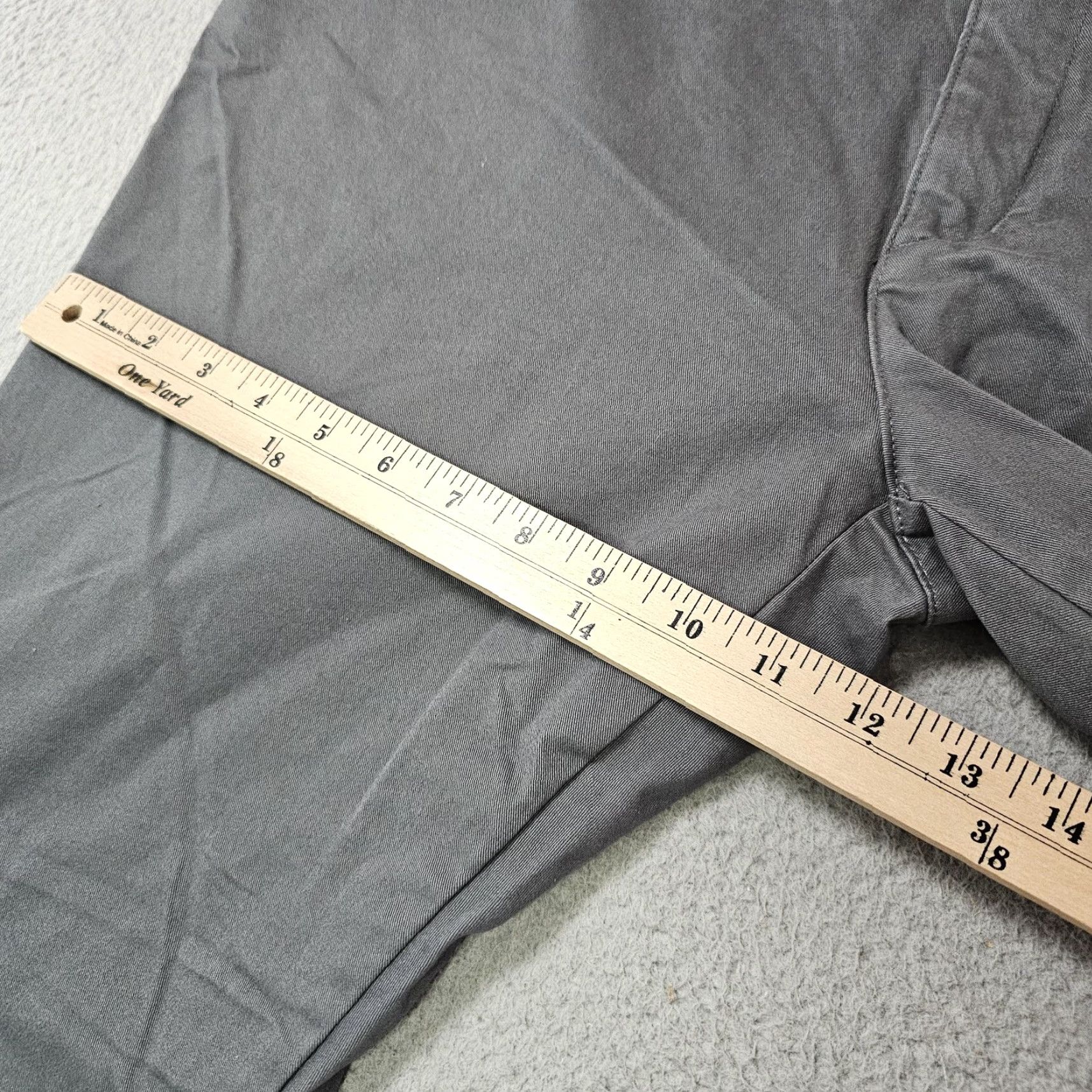 H&M H&M Chino Pants Mens 38x30 Gray Skinny Fit Stretch Cotton Casual Office Work Size US 38 / EU 54 - 5 Thumbnail