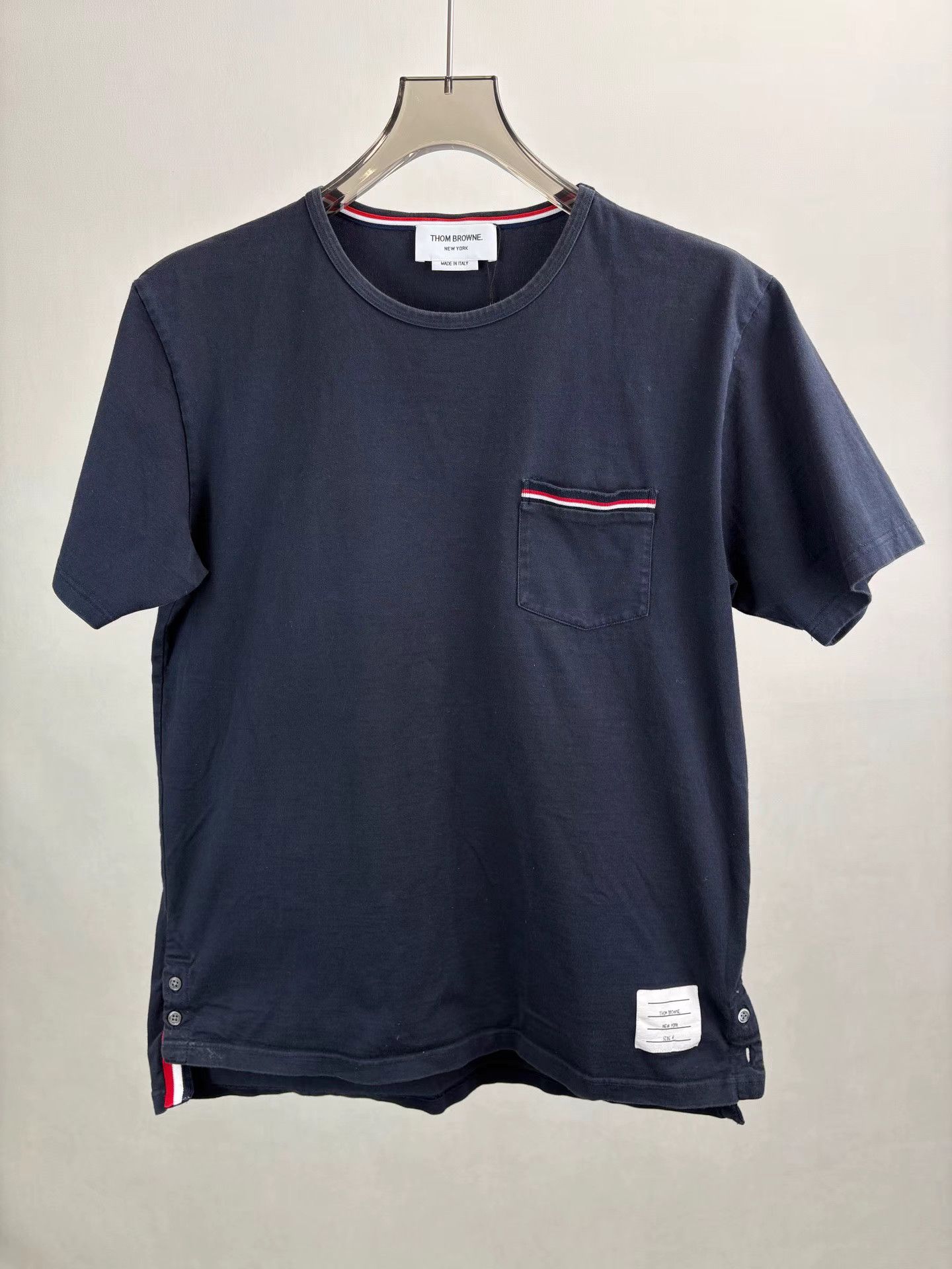 Thom Browne THOM BROWNE Striped Short Sleeve Size US XL / EU 56 / 4 - 1 Thumbnail
