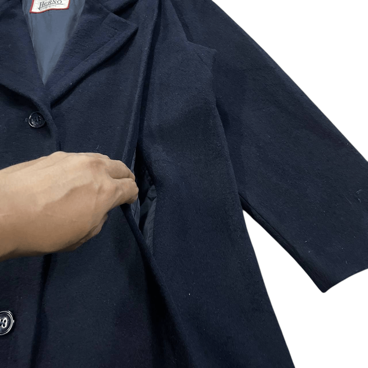Herno Vintage Herno 100% Cashmere Long Coat Size US M / EU 48-50 / 2 - 6 Thumbnail