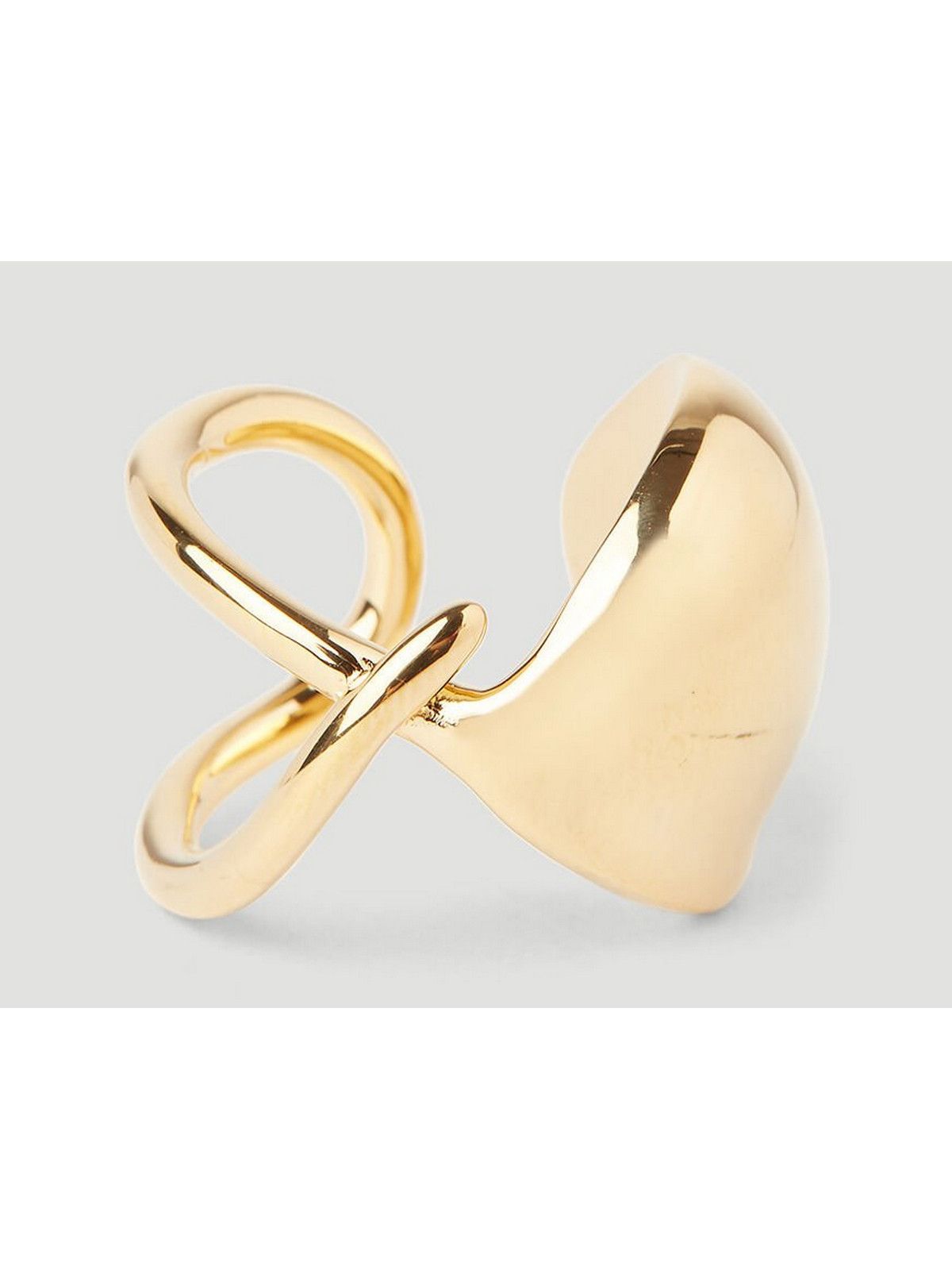 Bottega Veneta BOTTEGA VENETA Raise Sterling silver sculptural ring 7 15 q Size ONE SIZE - 1 Thumbnail