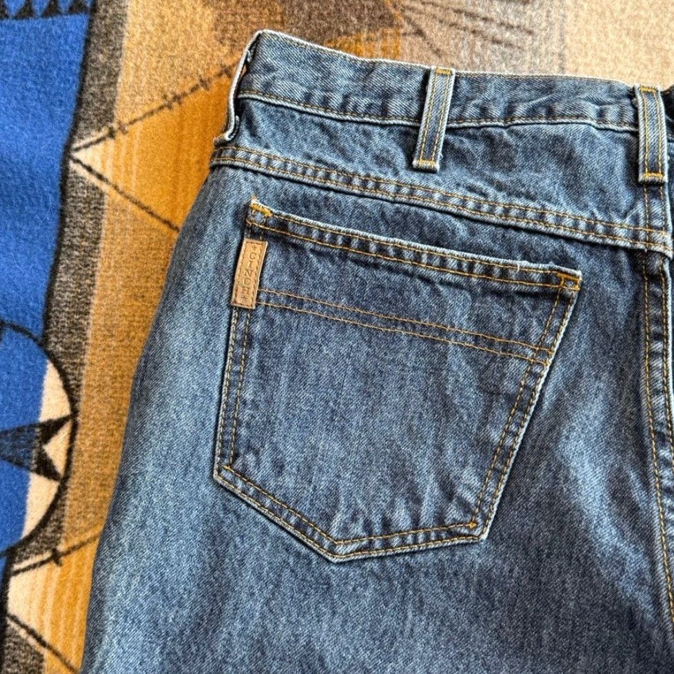 Denime Cinch Jeans Men’s Denim Blue 35x32 Straight Leg Cowboy Western Wear Regular Size Men Color Blue Pattern Solid Inseam 32 Size US 35 - 5 Thumbnail