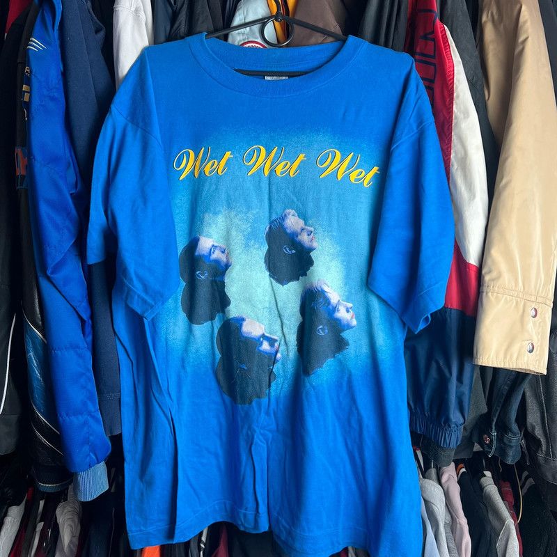 Band Tees × Vintage Wet Wet Wet end of part one 1993/1994 tour XL single Stich Size US XL / EU 56 / 4 - 1 Thumbnail